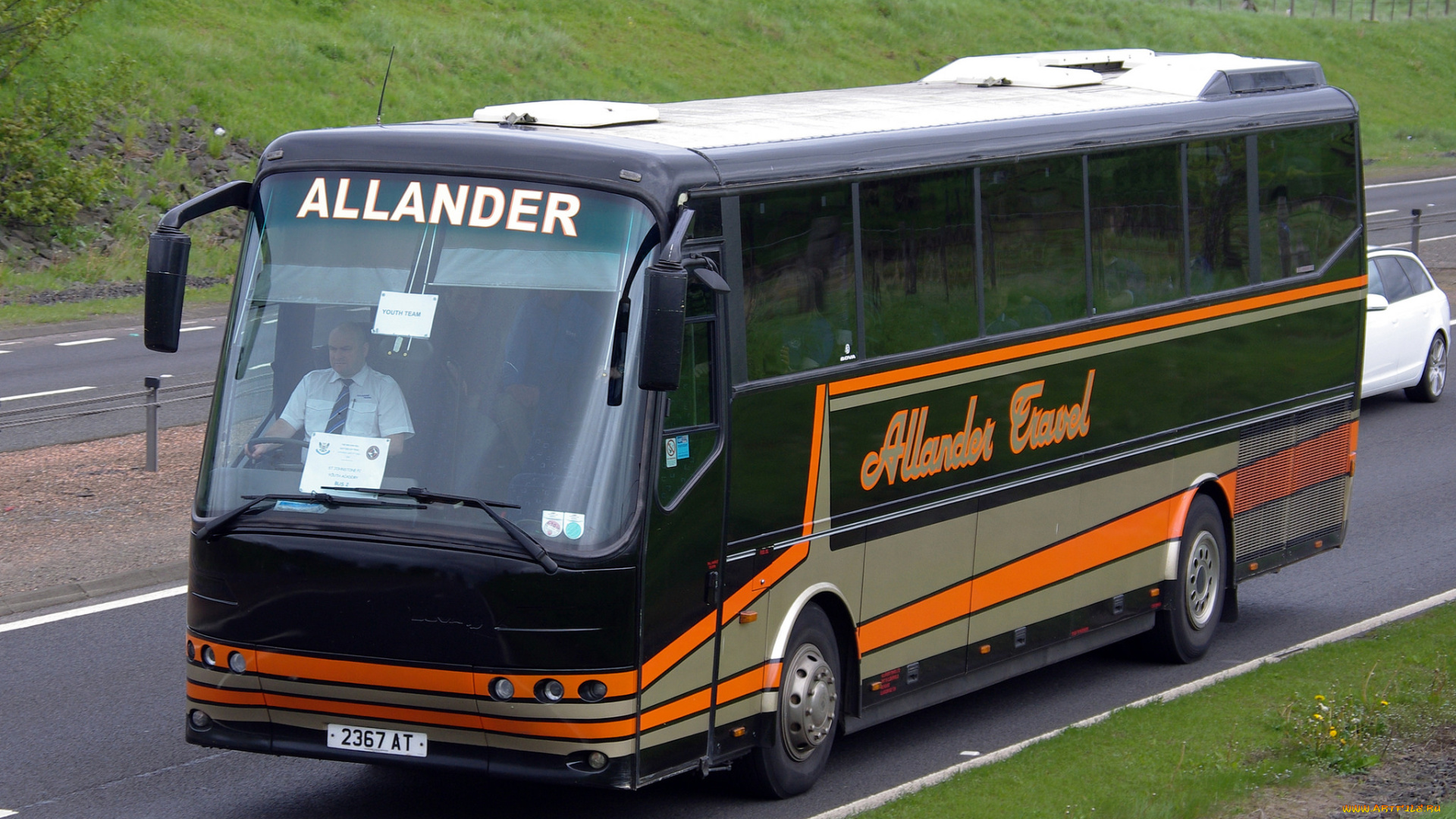 автомобили, автобусы, автобус, туристический