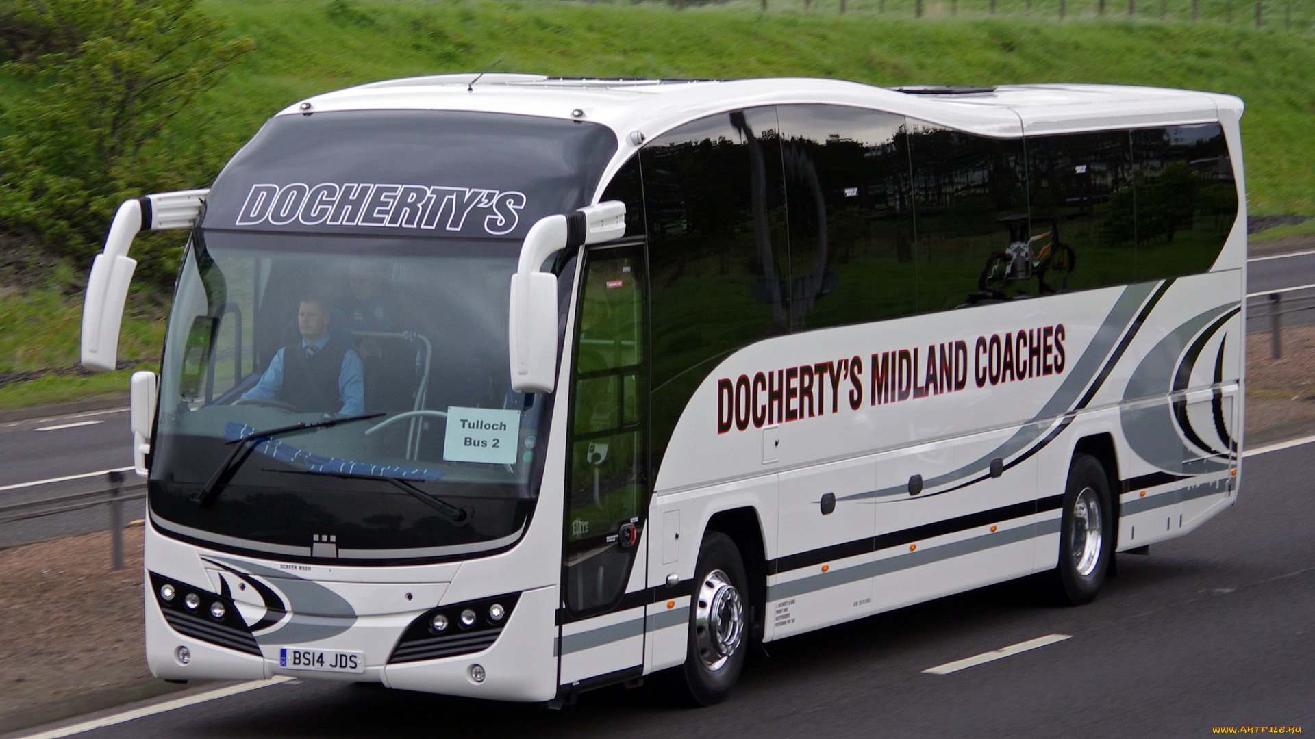 автомобили, автобусы, автобус, туристический