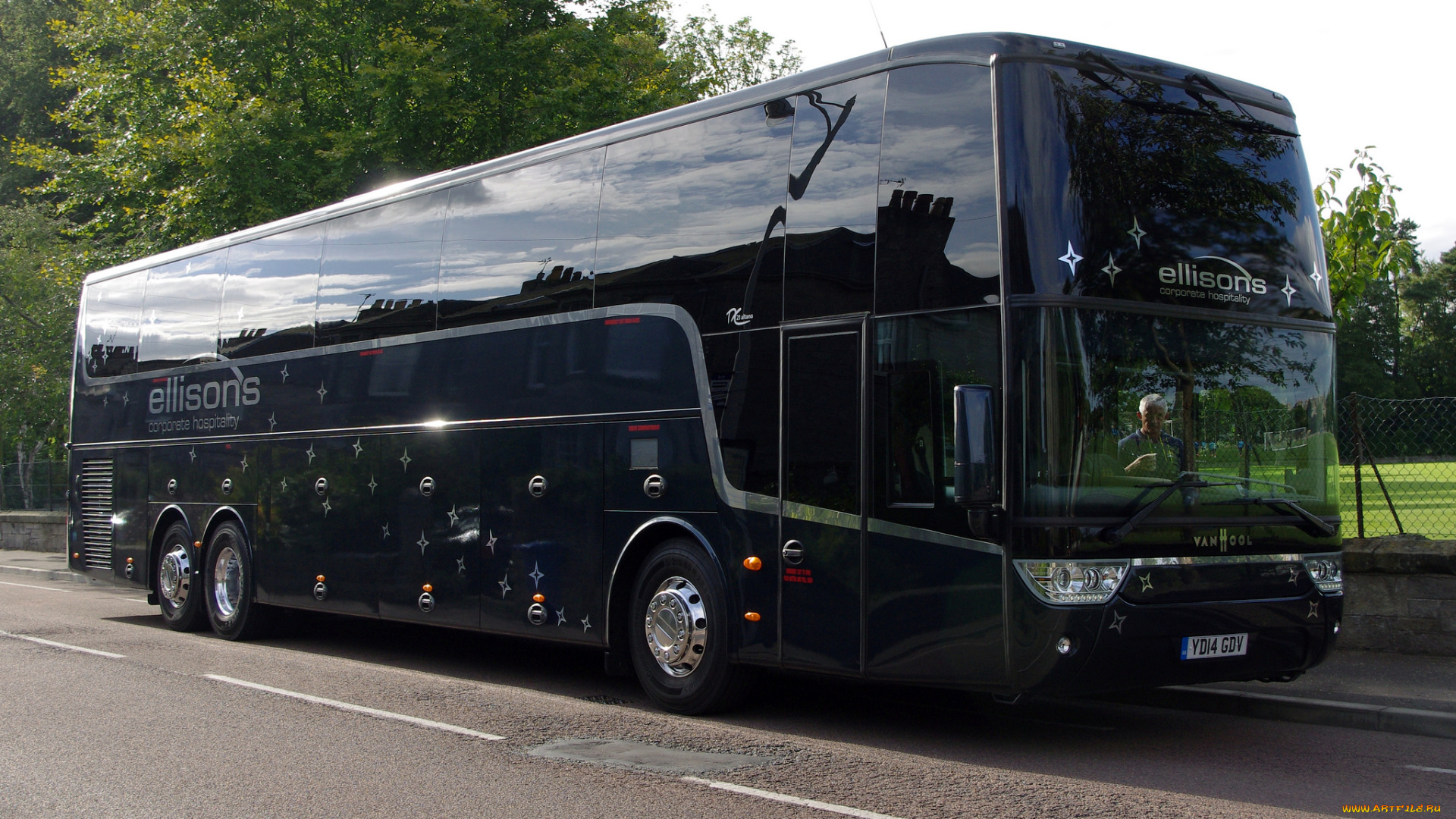 автомобили, автобусы, туристический, автобус