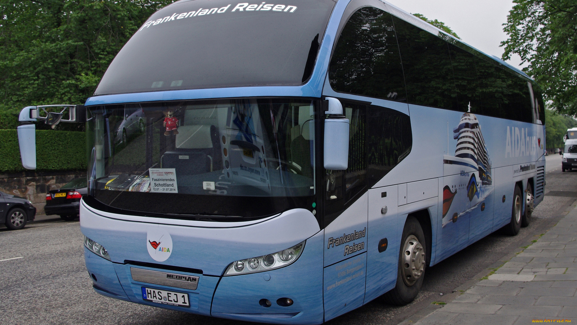 автомобили, автобусы, туристический, автобус