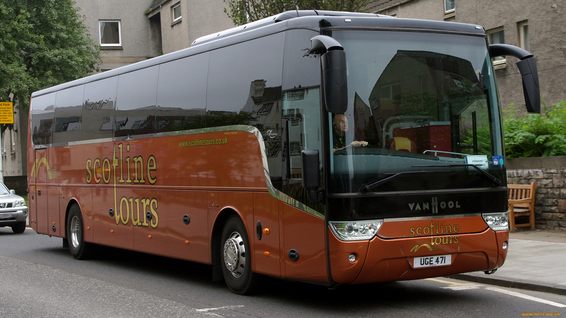 автомобили, автобусы, туристический, автобус