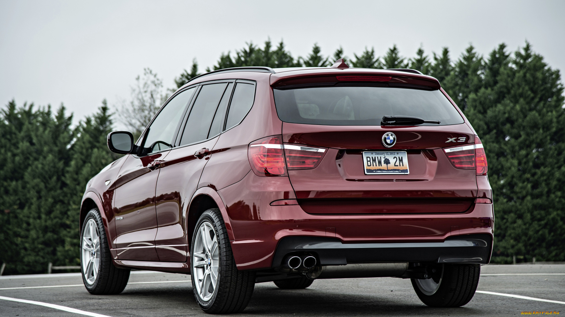 автомобили, bmw, красный, f25, us-spec, package, sport, xdrive35i, m, x3