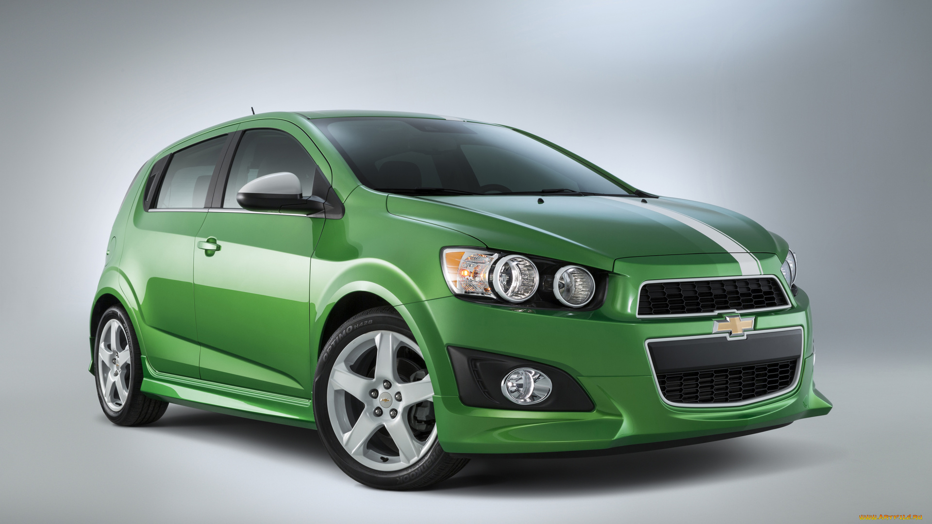 автомобили, chevrolet, 2014г, concept, performance, sonic, зеленый
