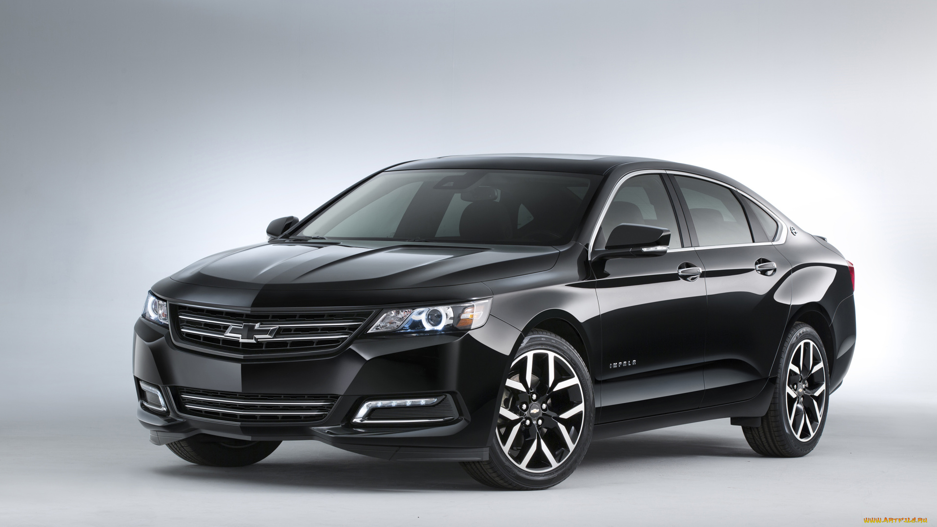 автомобили, chevrolet, темный, 2014г, concept, blackout, impala