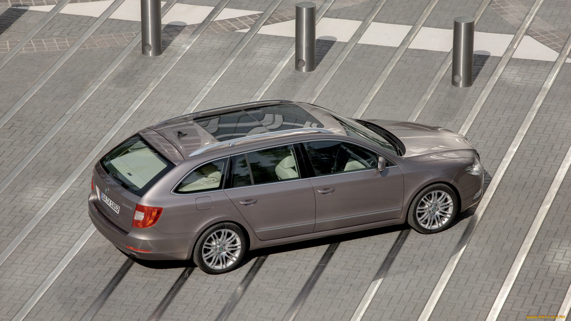 автомобили, skoda, 2009г, combi, superb