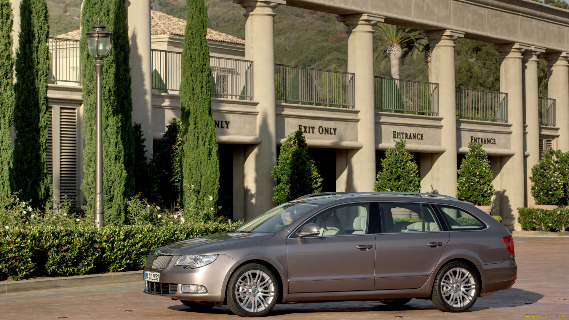 автомобили, skoda, superb, 2009г, combi