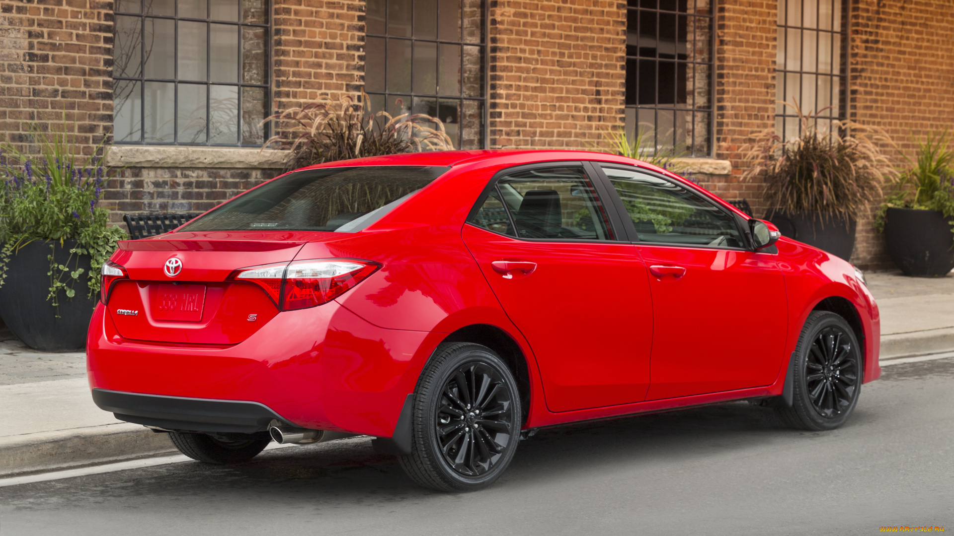 автомобили, toyota, красный, 50th, anniversary, corolla, s, 2015г