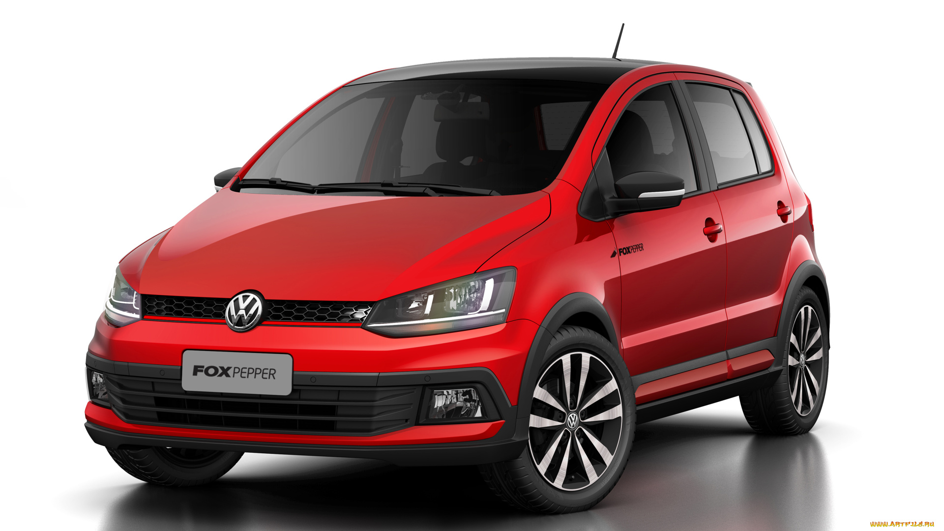 автомобили, volkswagen, красный, 2014г, concept, pepper, fox