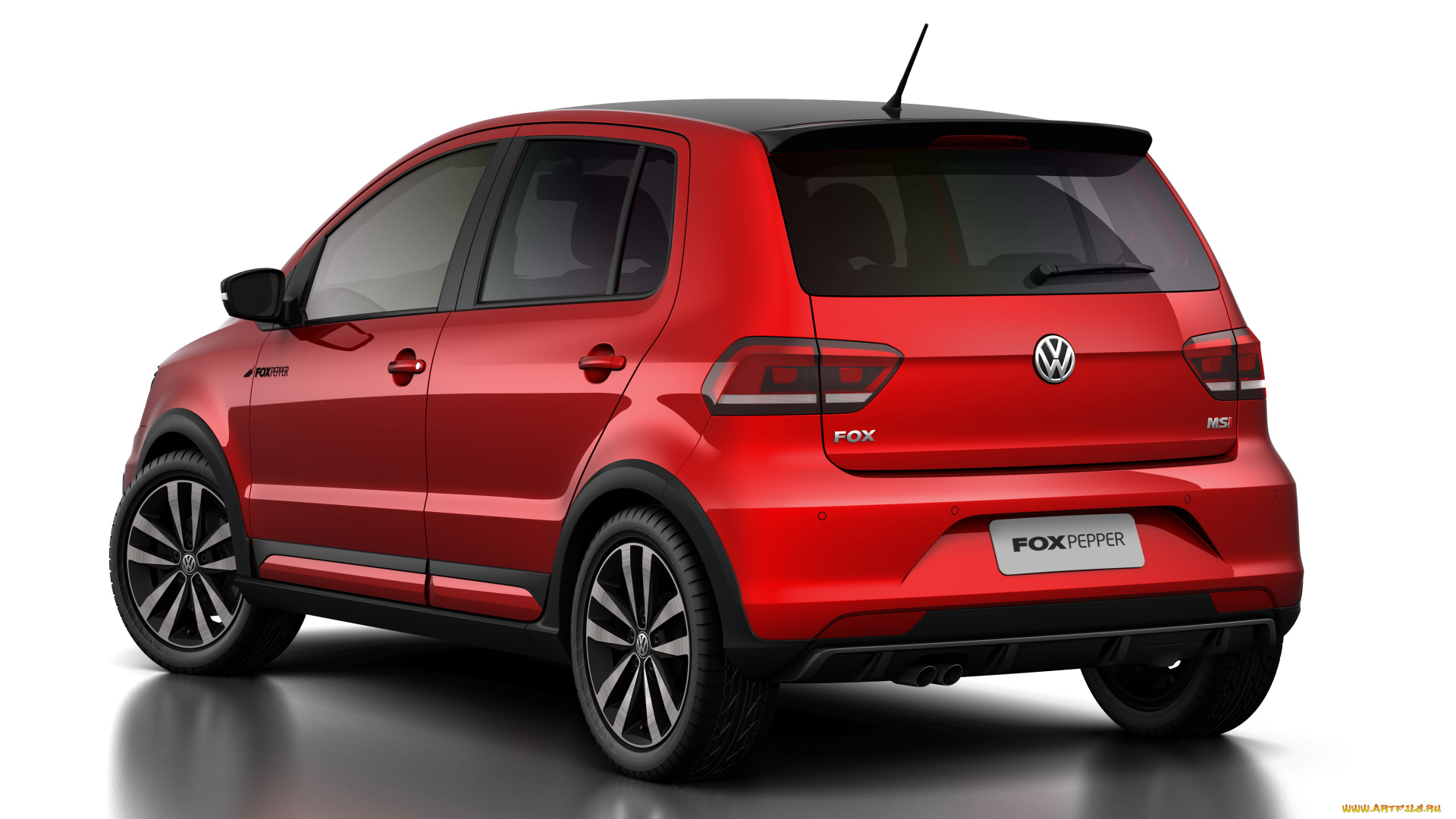 автомобили, volkswagen, красный, 2014г, concept, pepper, fox