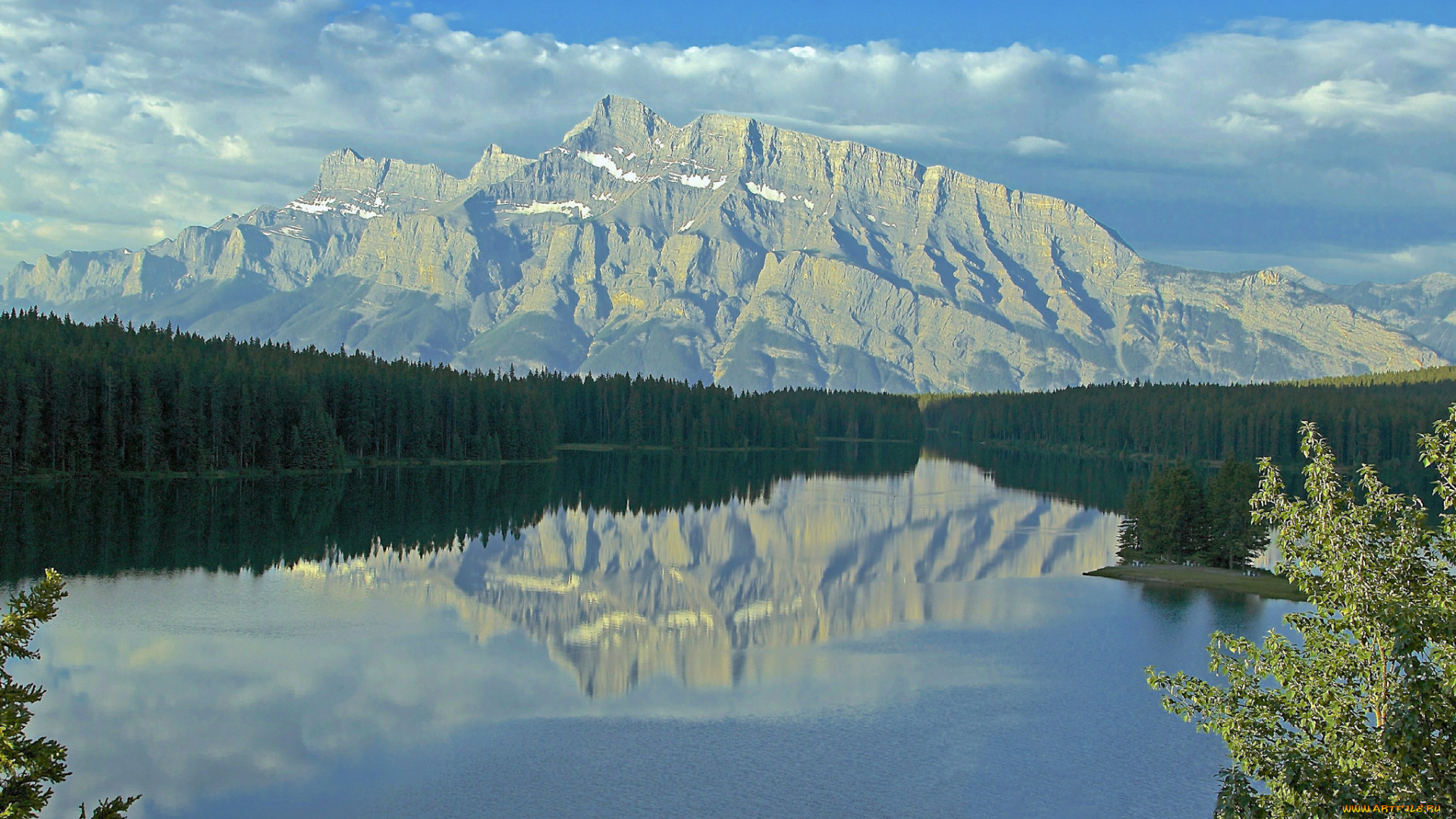 природа, реки, озера, озеро, отражение, небо, горы