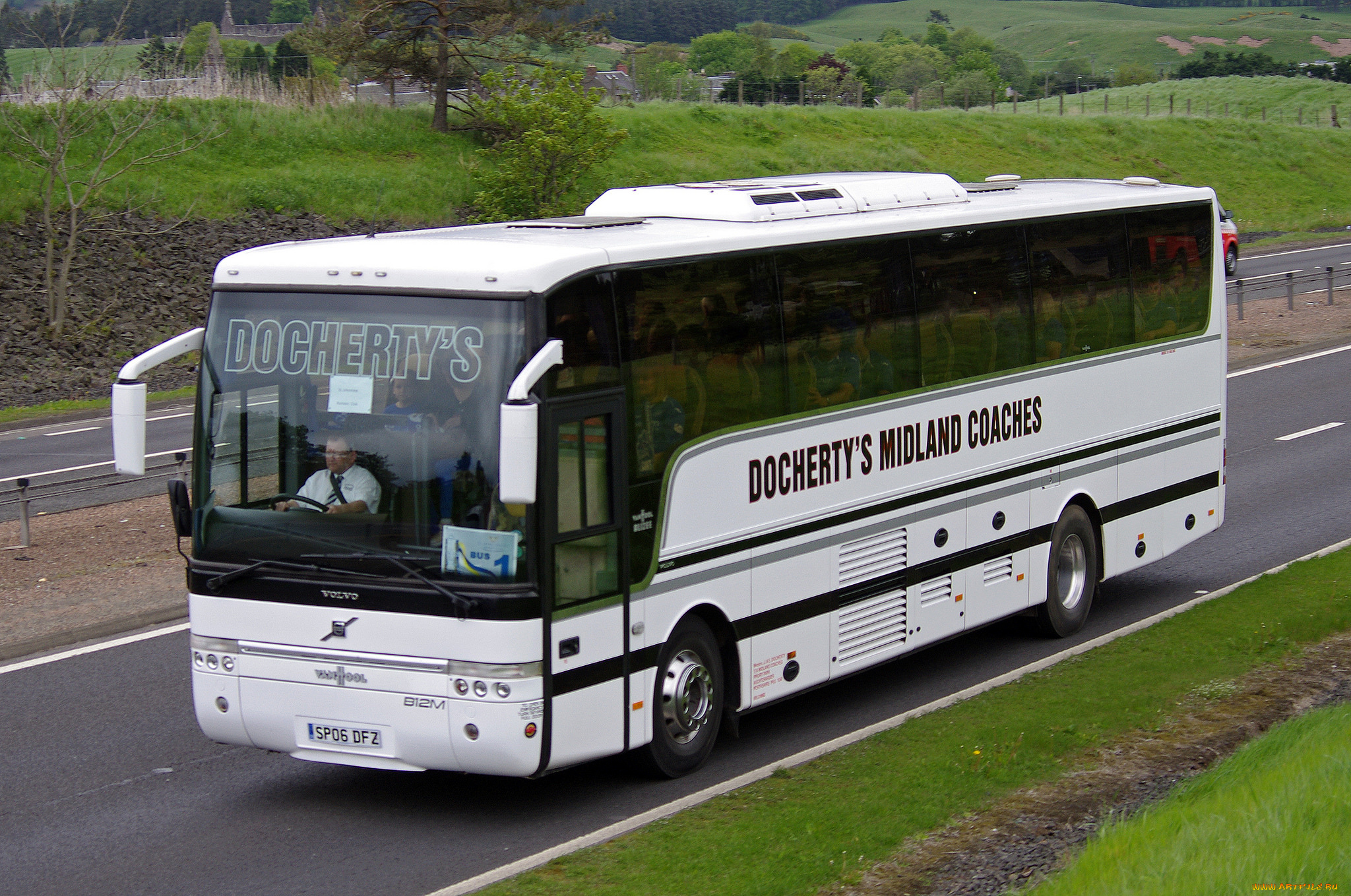 автомобили, автобусы, автобус, туристический