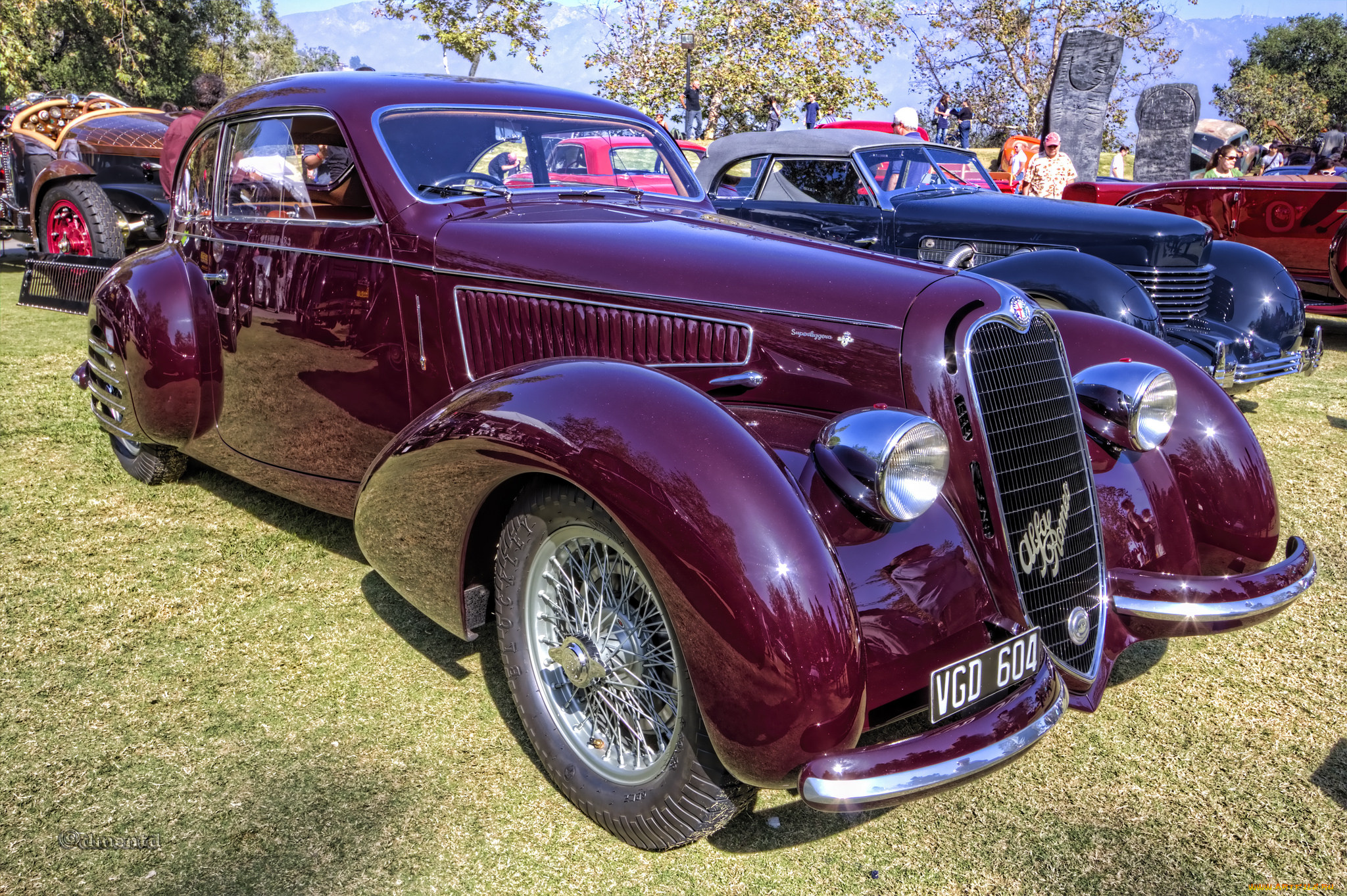 1938, alfa, romeo, 6c, 2300b, mille, miglia, berlinetta, автомобили, выставки, и, уличные, фото, выставка, автошоу