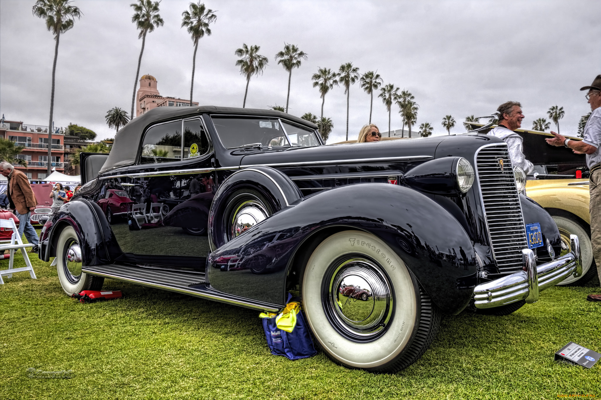 1936, cadillac, fleetwood, convertible, автомобили, выставки, и, уличные, фото, автошоу, выставка