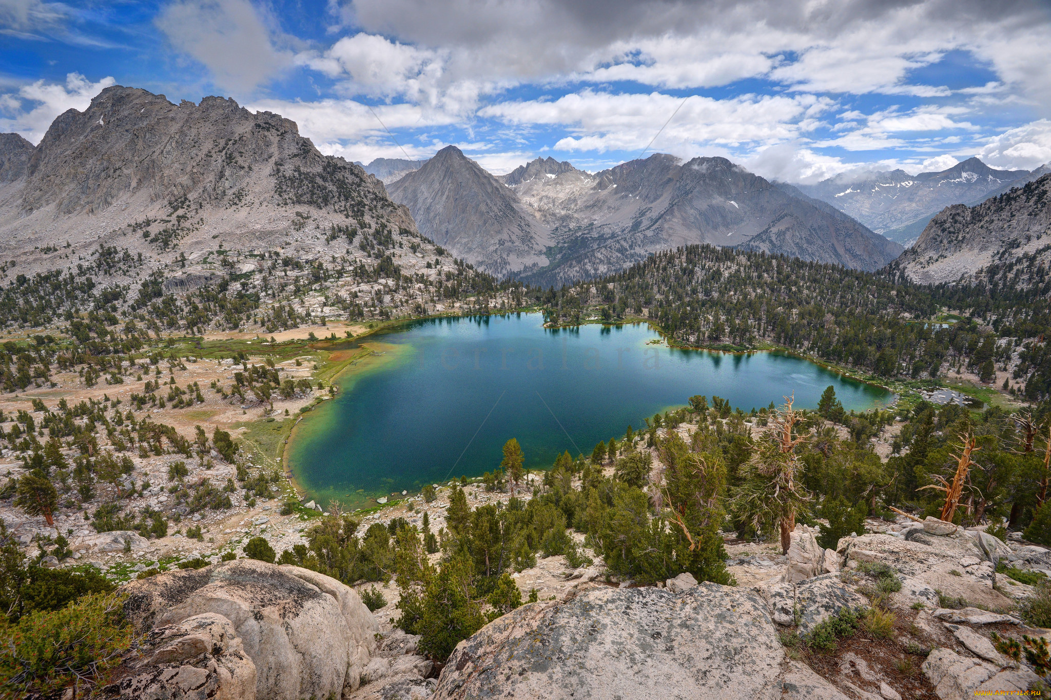 природа, реки, озера, горы, лес, озеро