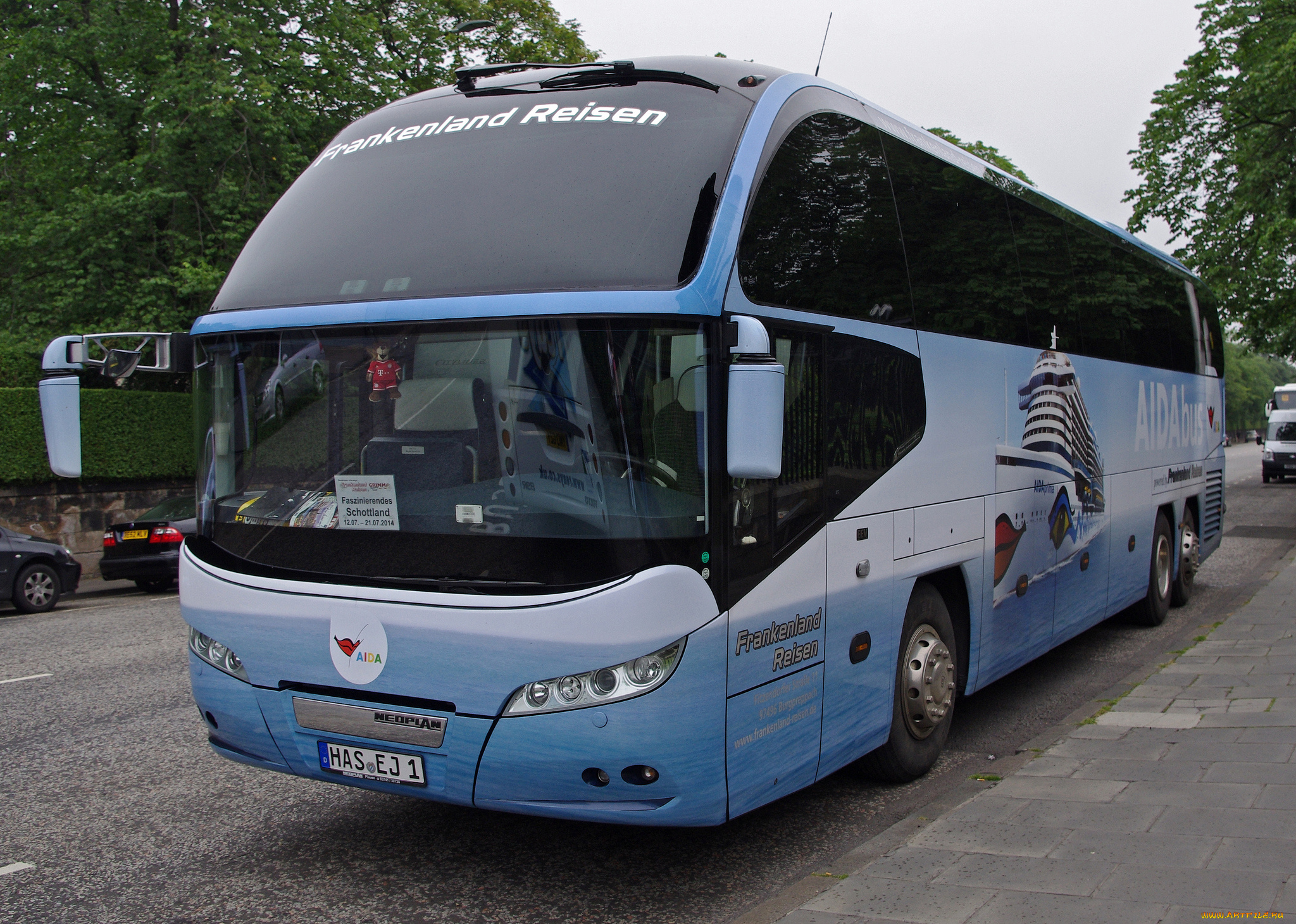 автомобили, автобусы, туристический, автобус