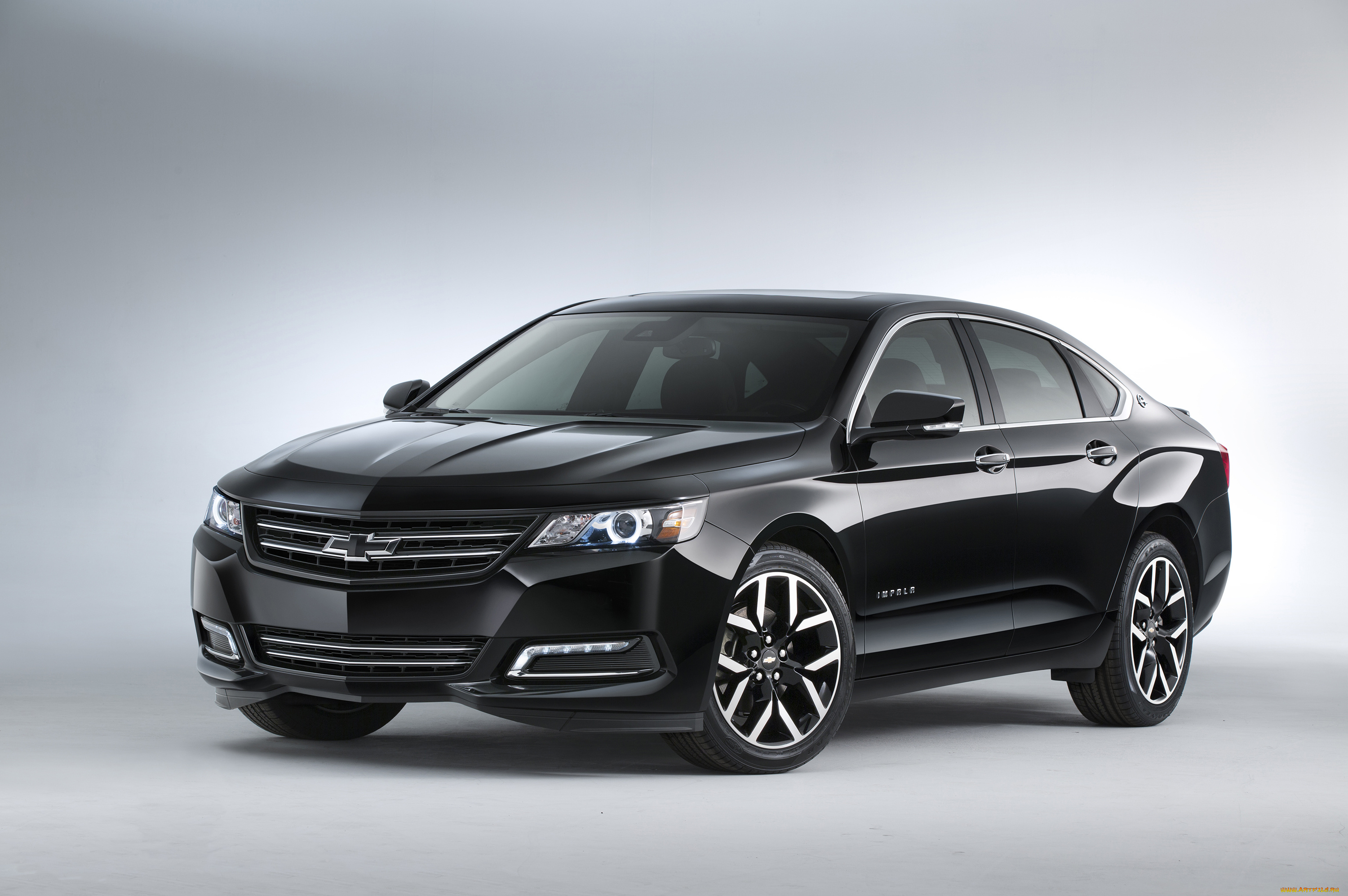 автомобили, chevrolet, темный, 2014г, concept, blackout, impala