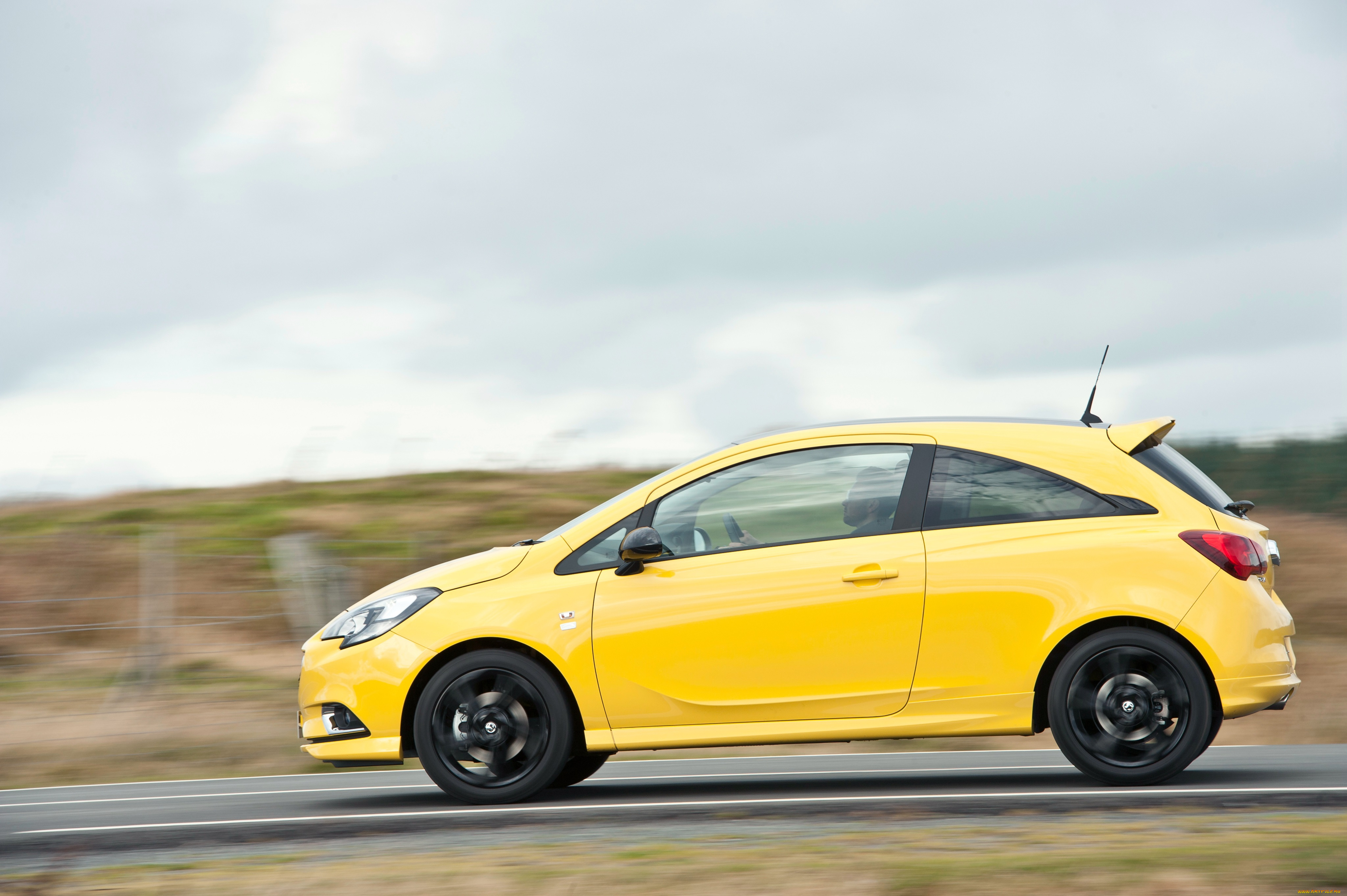 автомобили, vauxhall, 2014г, e, желтый, 3-door, limited, edition, corsa