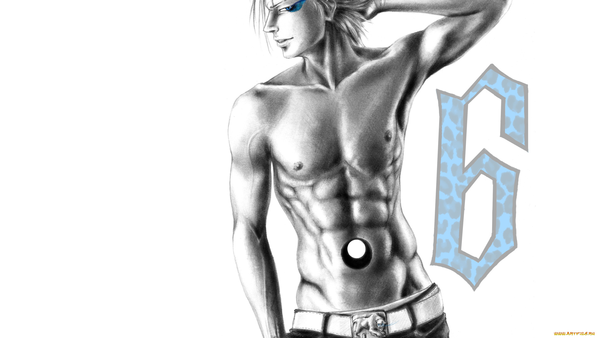 разное, арты, арранкар, парень, гримджоу, арт