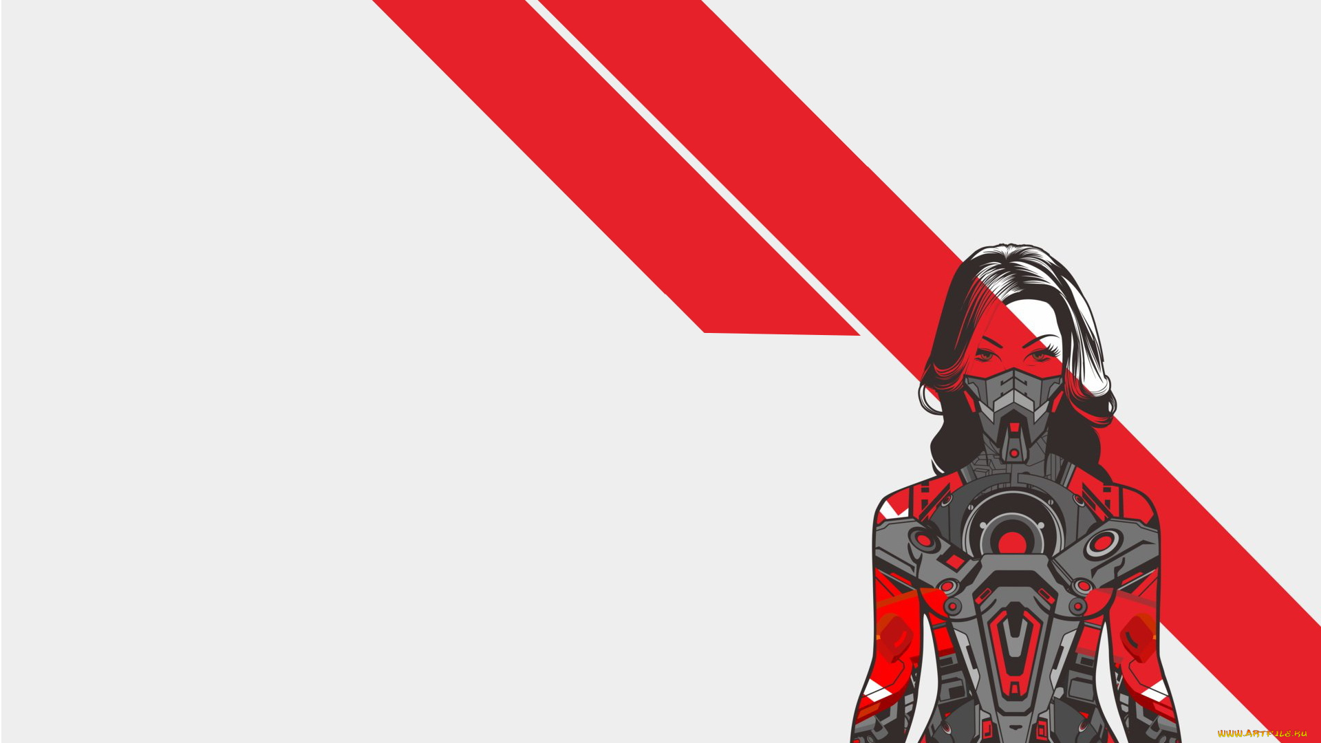 рисованное, минимализм, линия, красая, девушка, образ