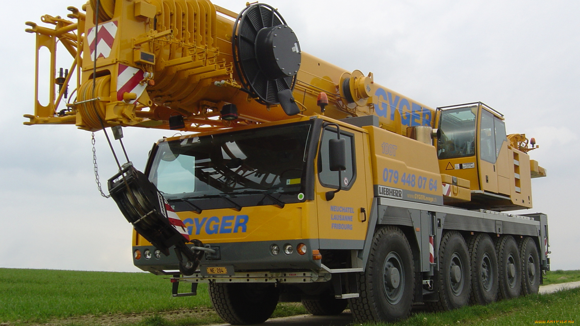 техника, краны, 1100-5-2, ltm, liebherr