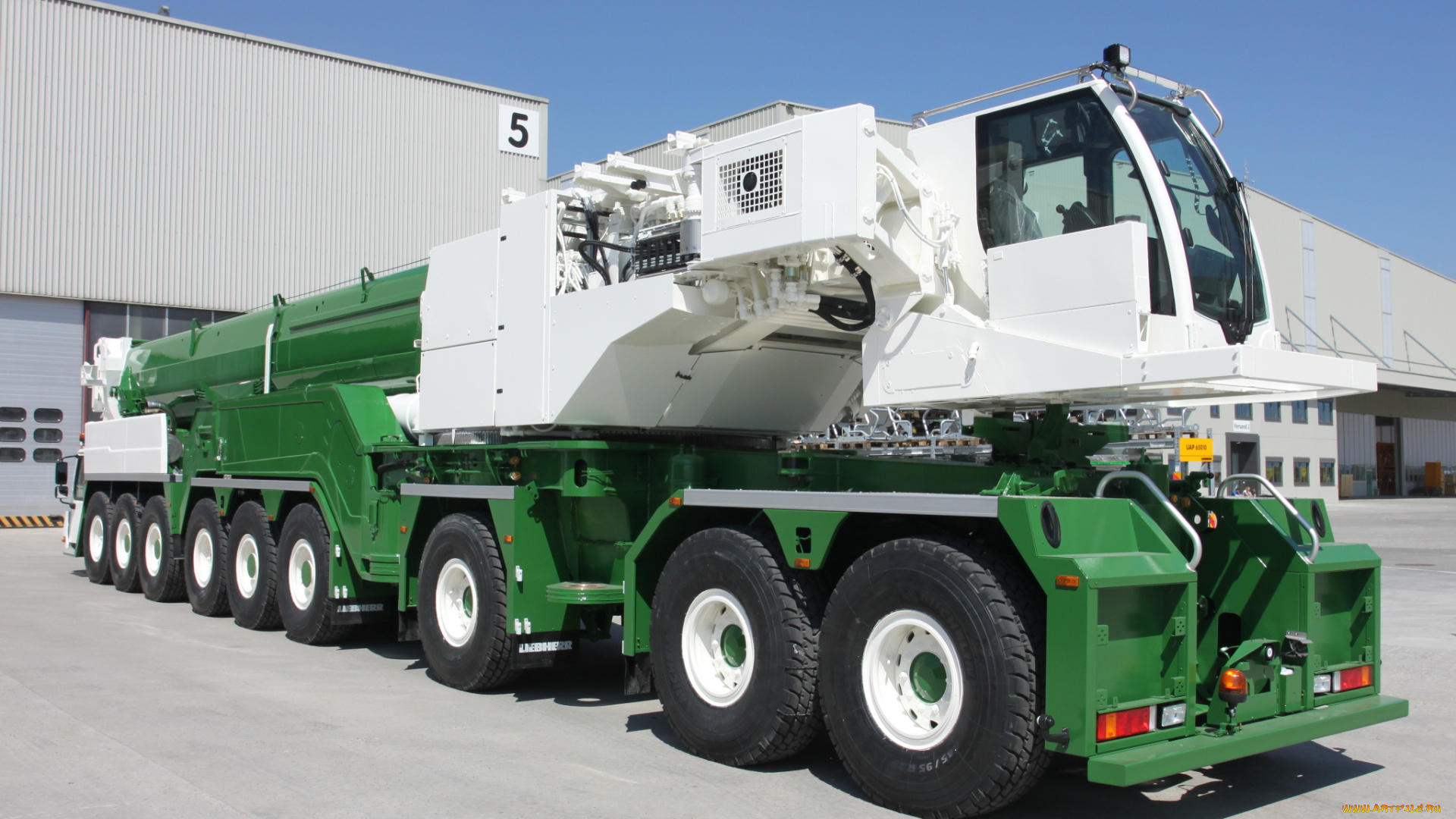 техника, краны, ltm, liebherr, 1750-9-1