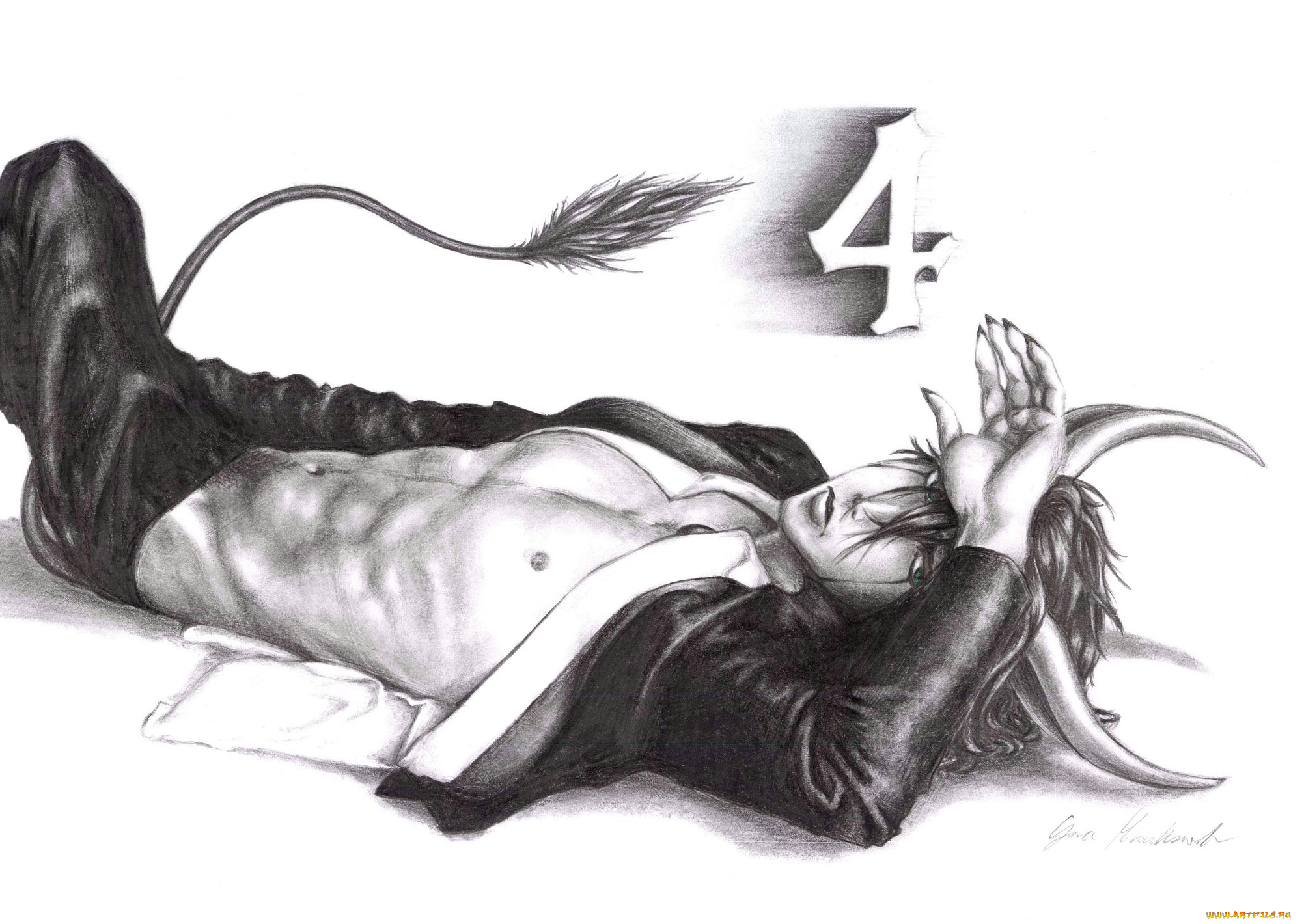 разное, арты, блич, улькиорра, аранкар, карандаш, рисунок, арт