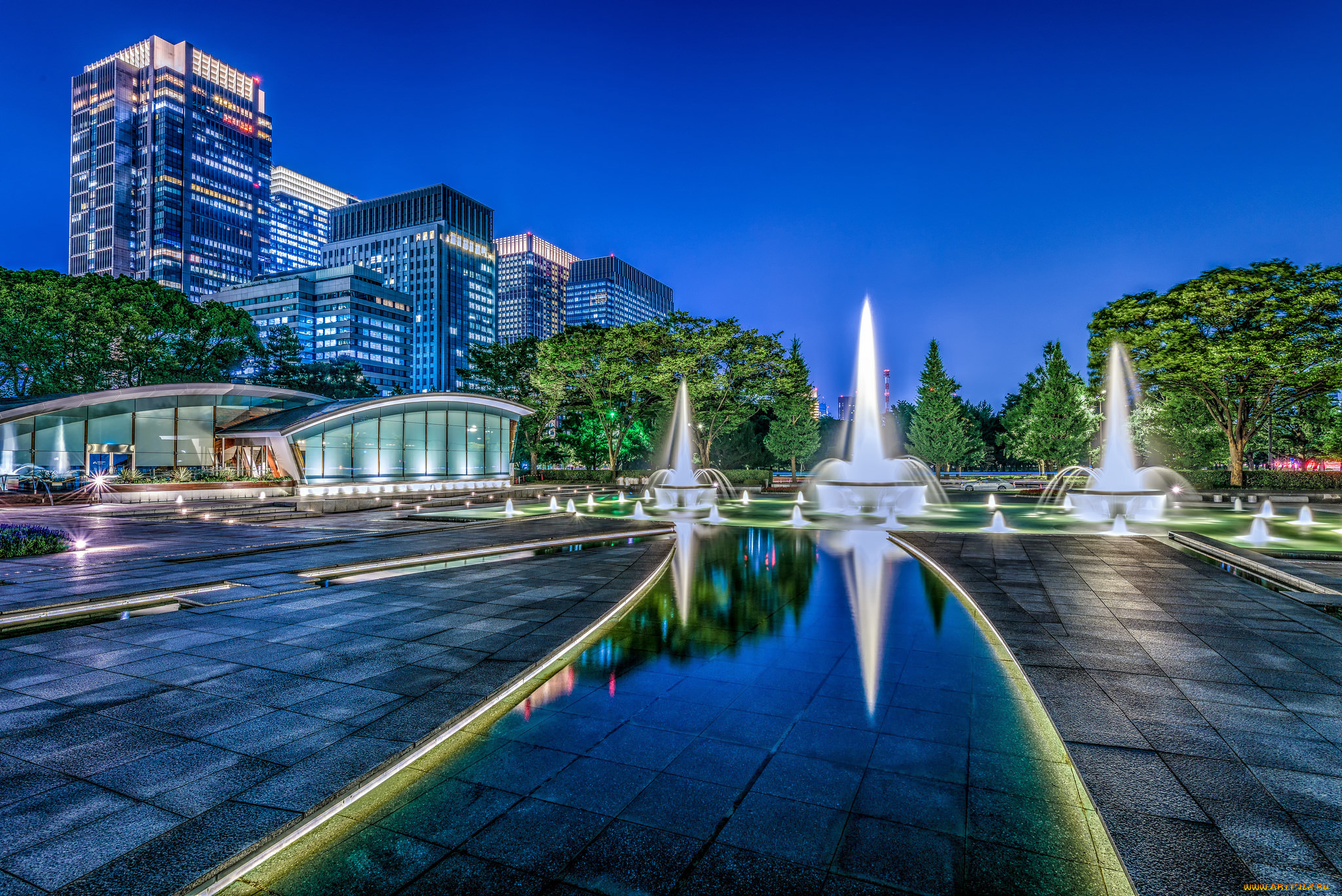 города, токио, , Япония, wadakura, fountain, park, tokyo, japan, парк, фонтанов, вадакура, токио, фонтаны