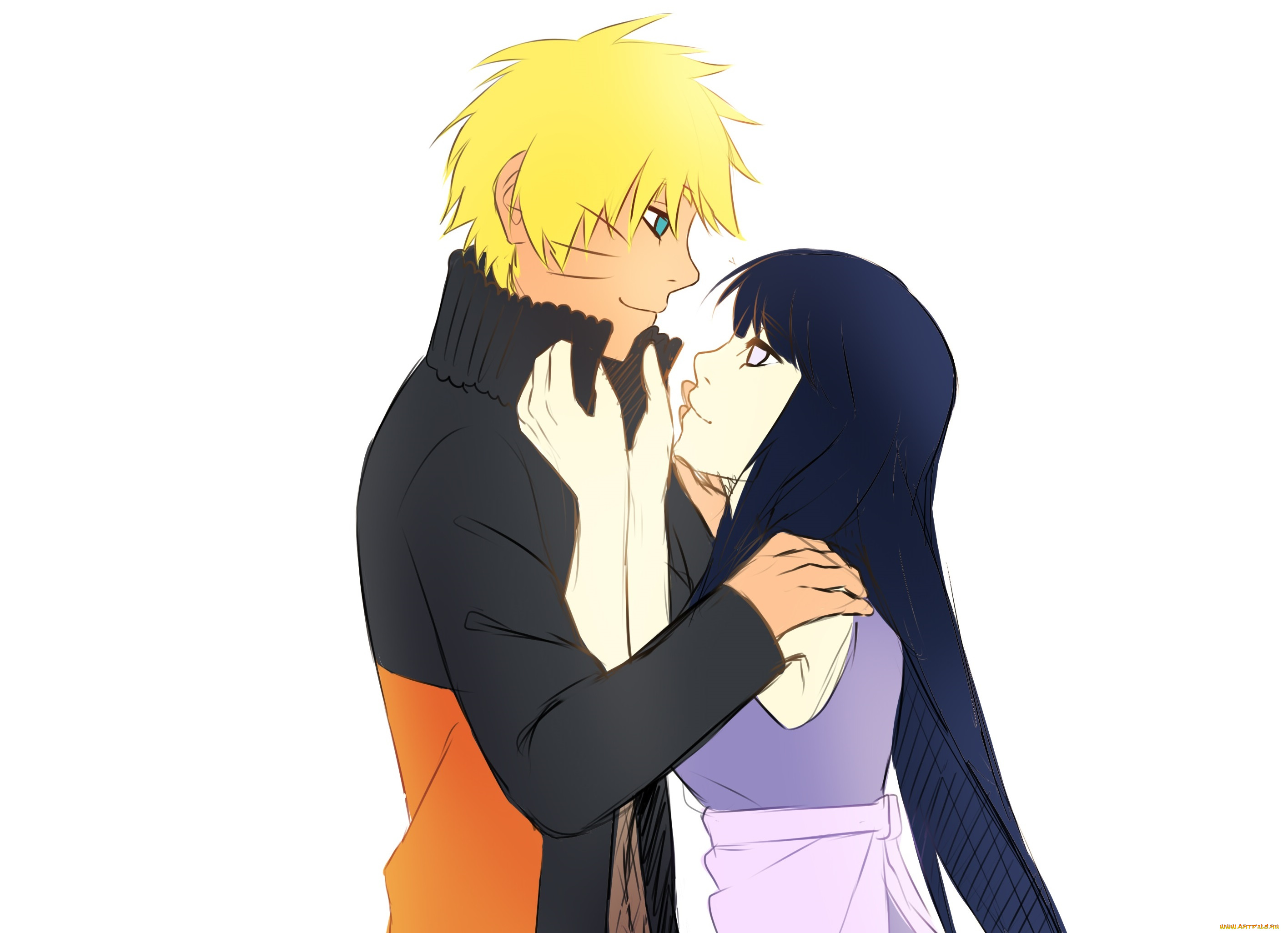 разное, арты, наруто, арт, хината