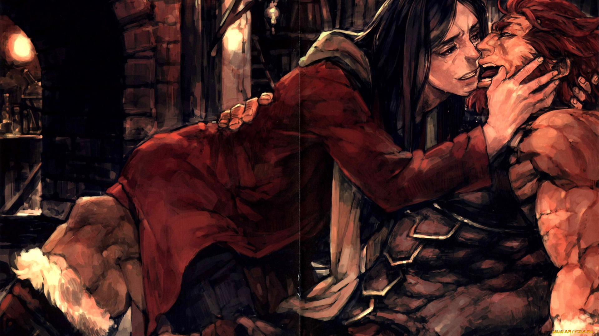 аниме, fate, zero, парни