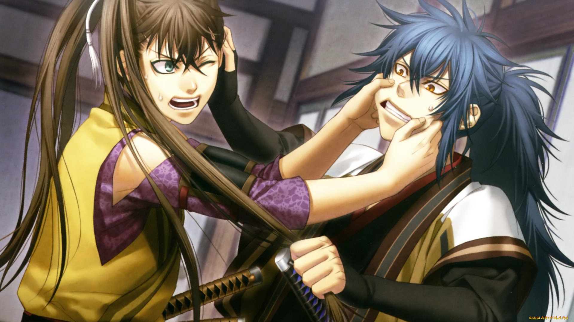 аниме, hakuouki, shinsengumi, kitan