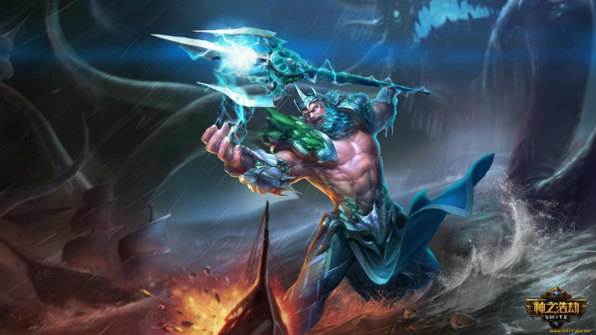видео, игры, smite, онлайн, action, ролевая