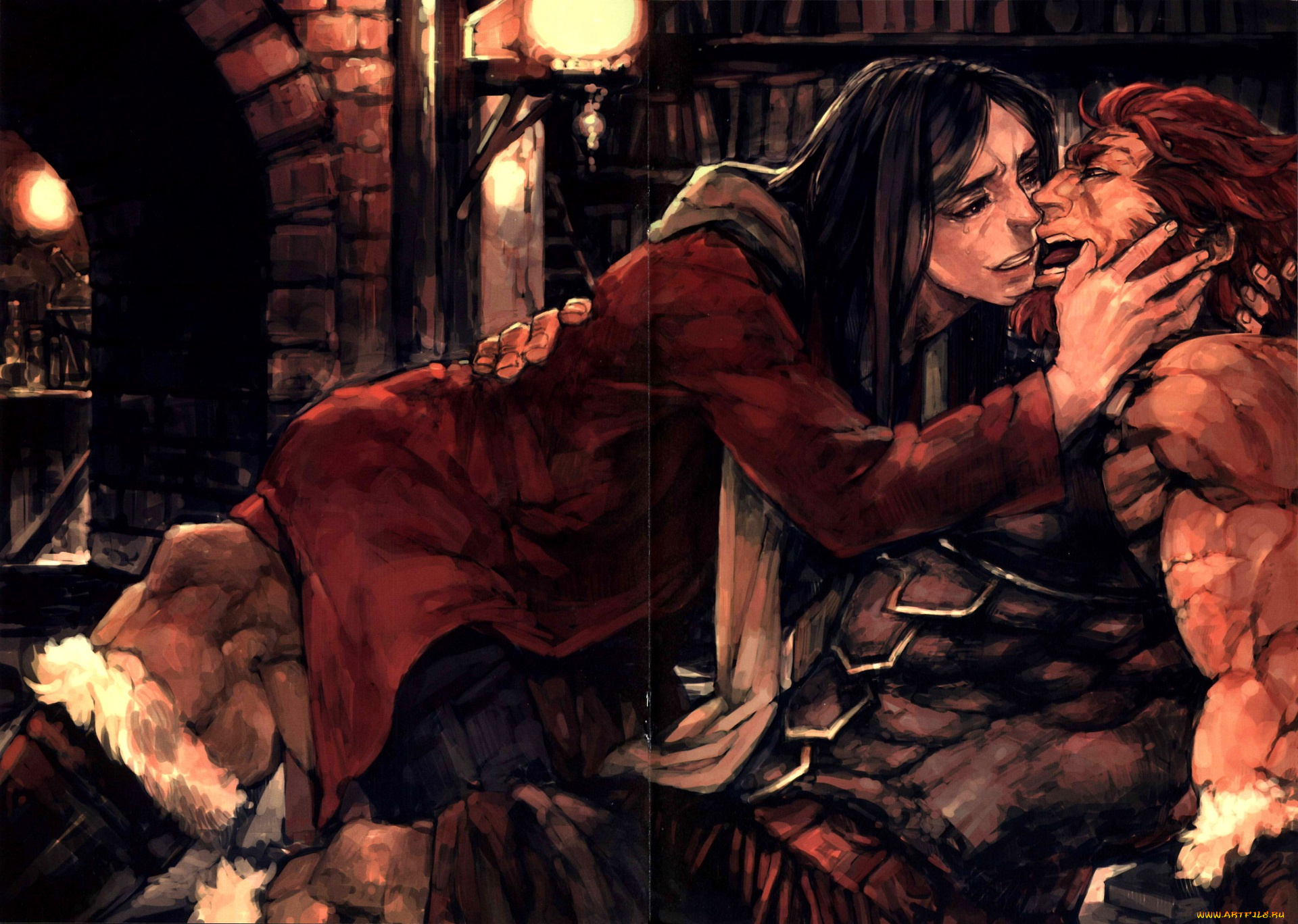 аниме, fate, zero, парни