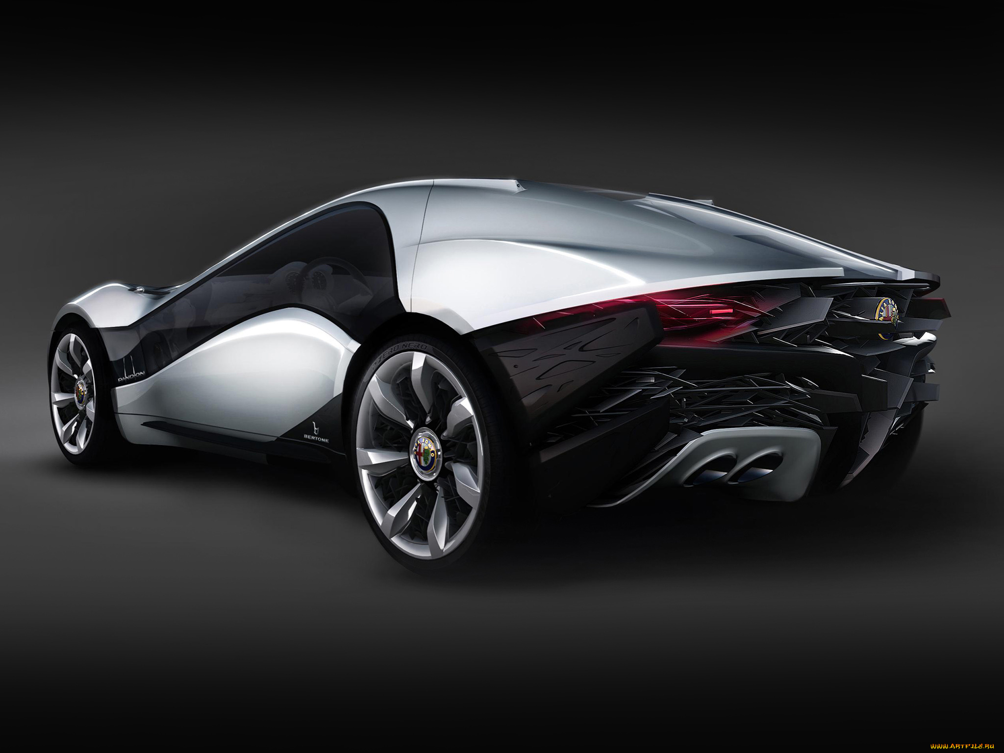 alfa, romeo, pandion, , concept, 2010, автомобили, 3д, 2010, pandion, concept, alfa, romeo