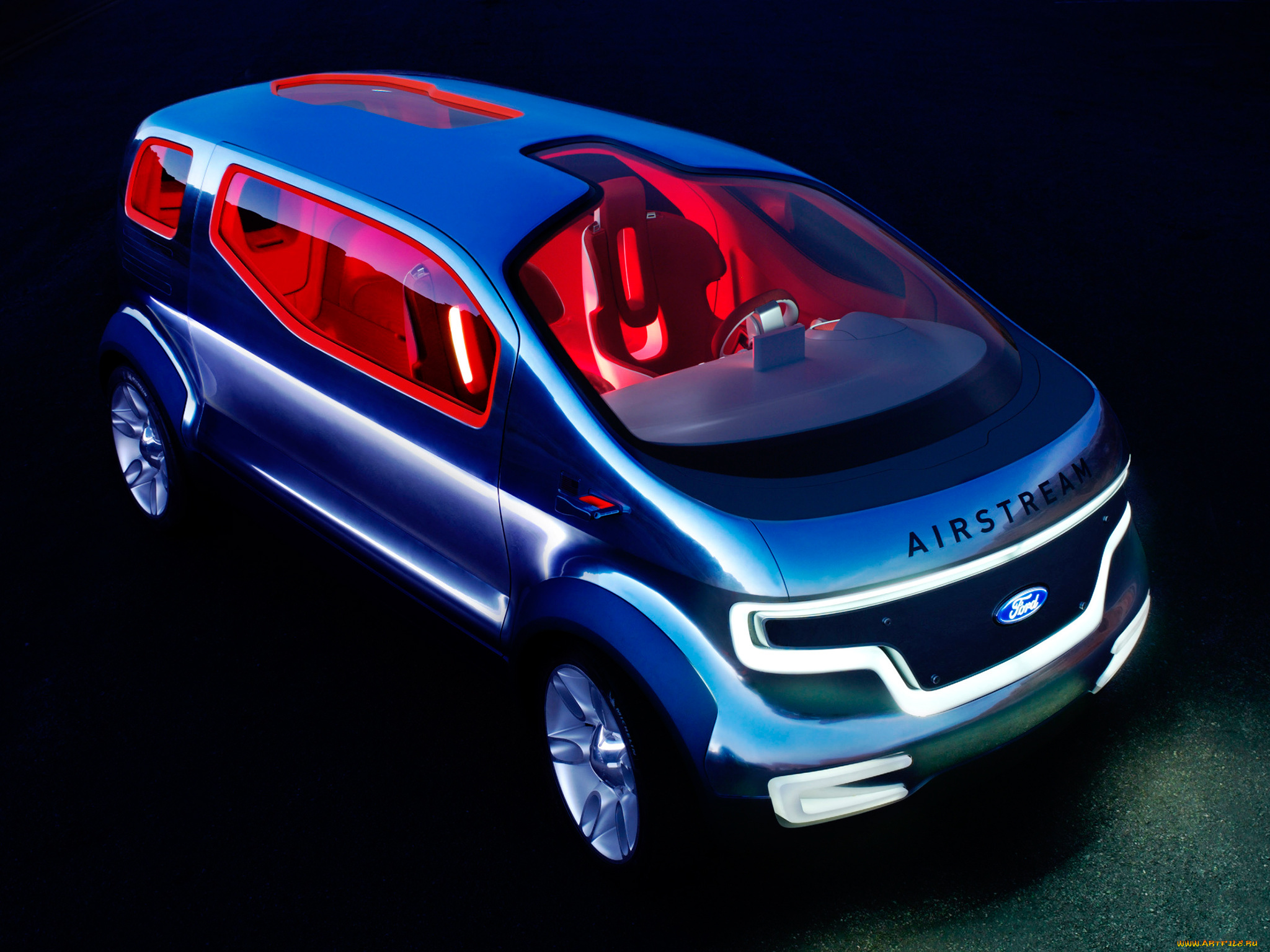 ford, airstream, concept, 2007, автомобили, ford, concept, 2007, airstream