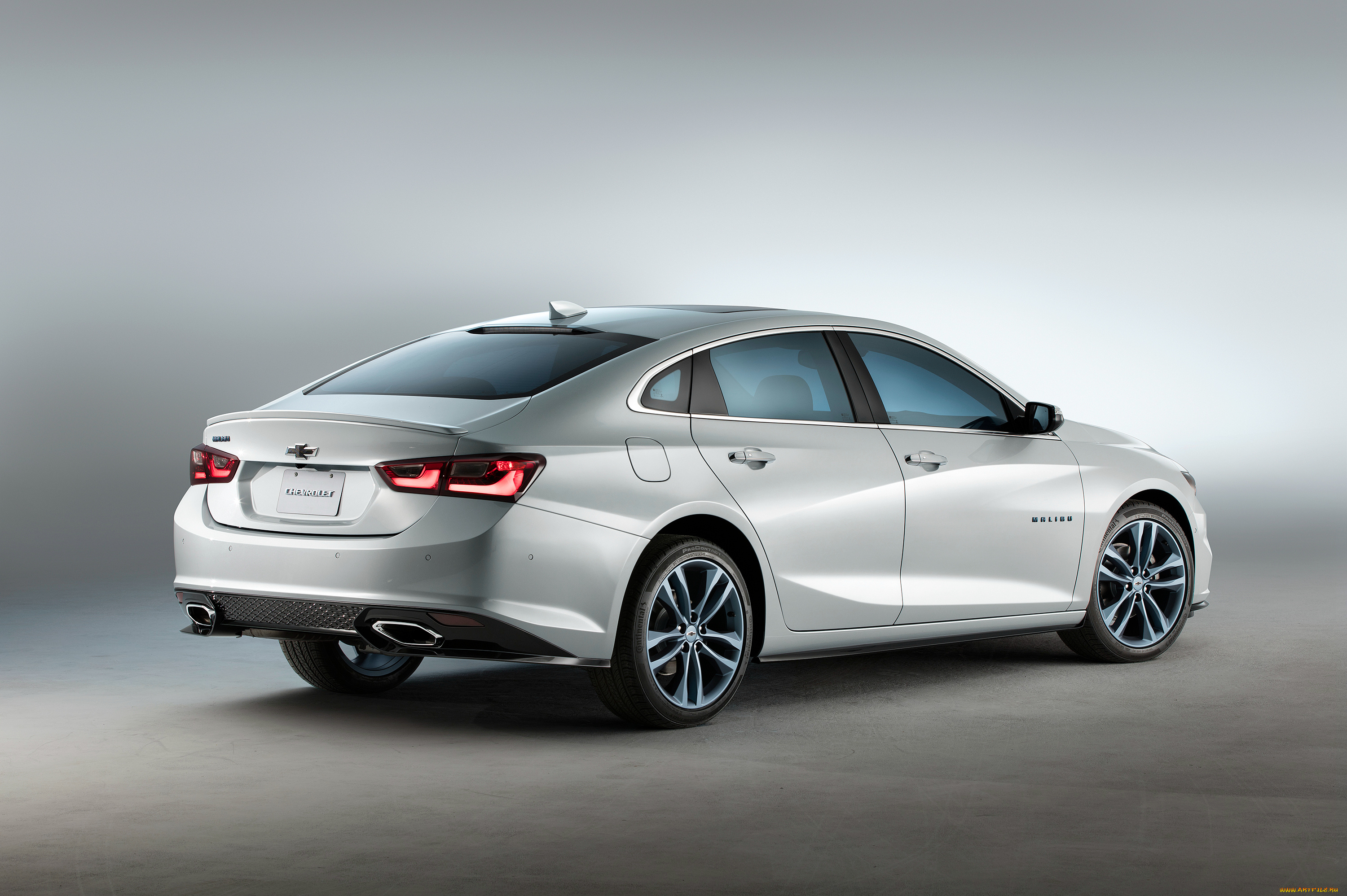 автомобили, chevrolet, malibu, 2016г, concept, line, blue
