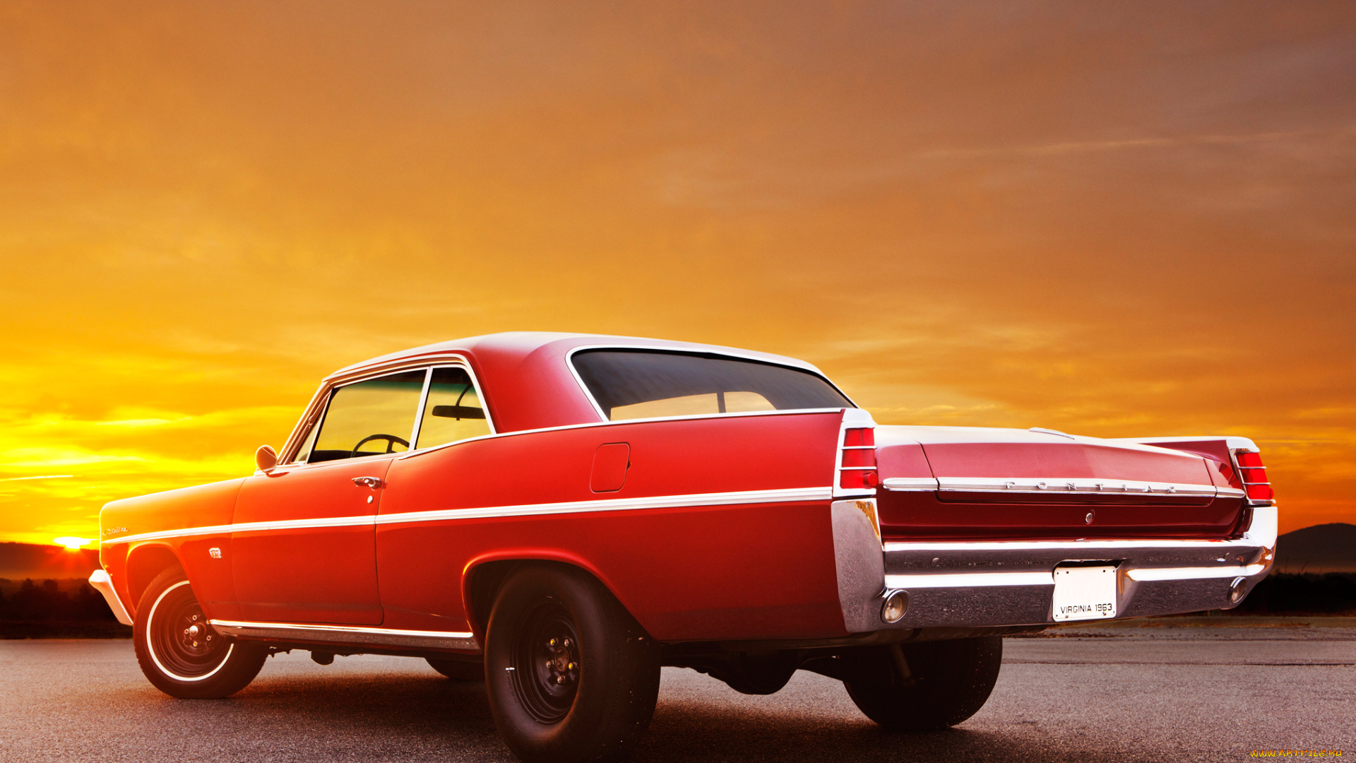 1963-pontiac-catalina, автомобили, pontiac