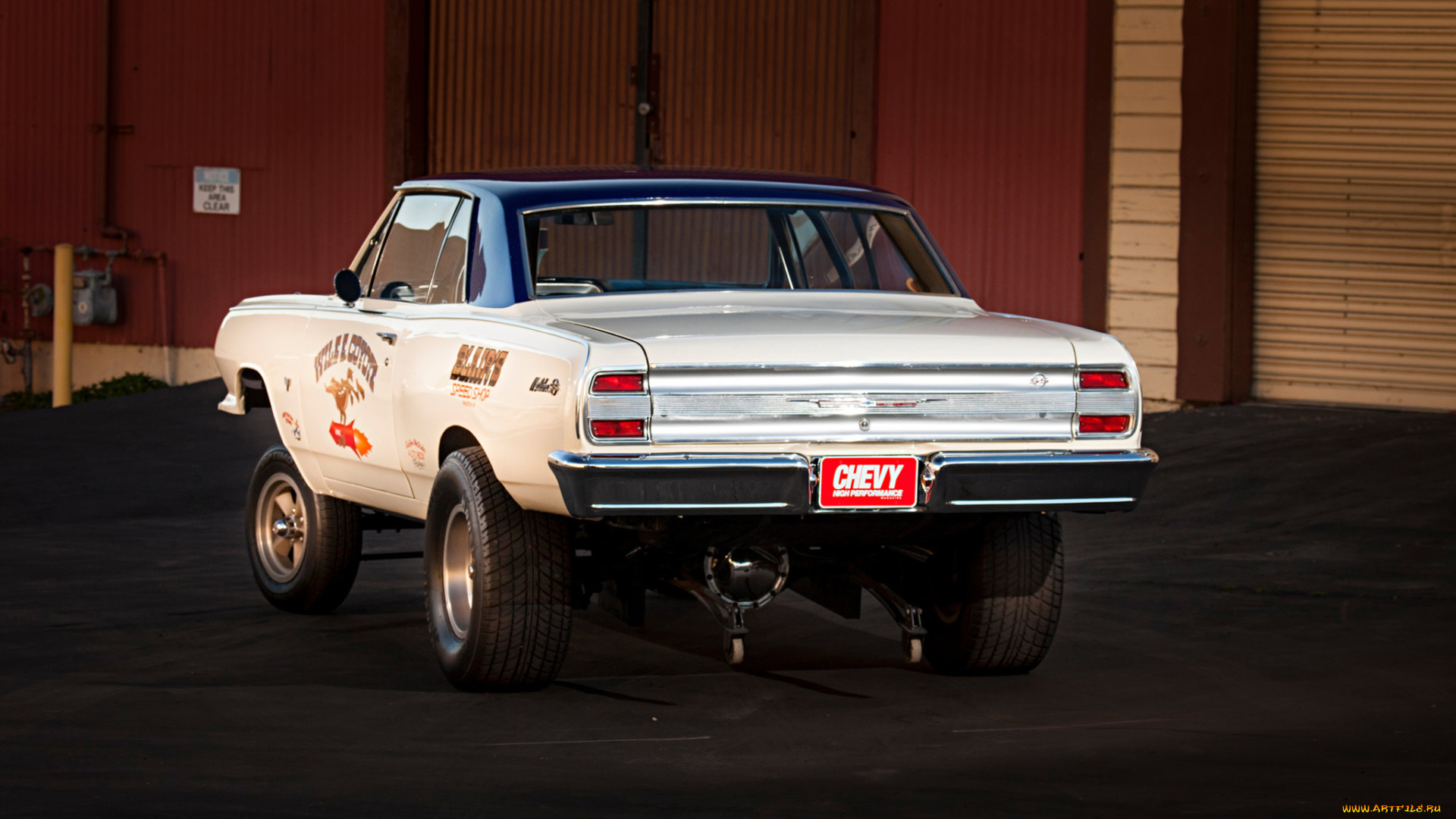 1964-chevelle-gasser, автомобили, chevrolet