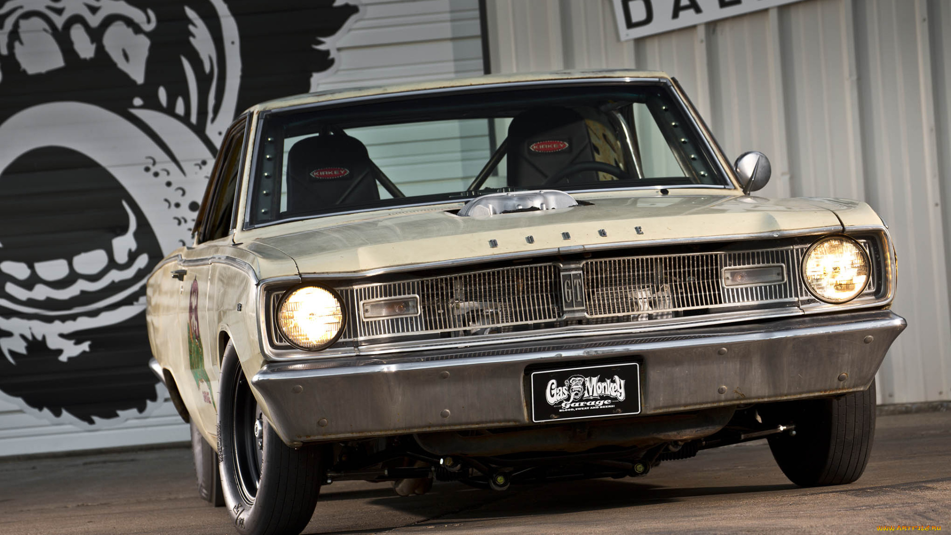 1967-dodge-dart-hellcat-gas-monkey, автомобили, dodge