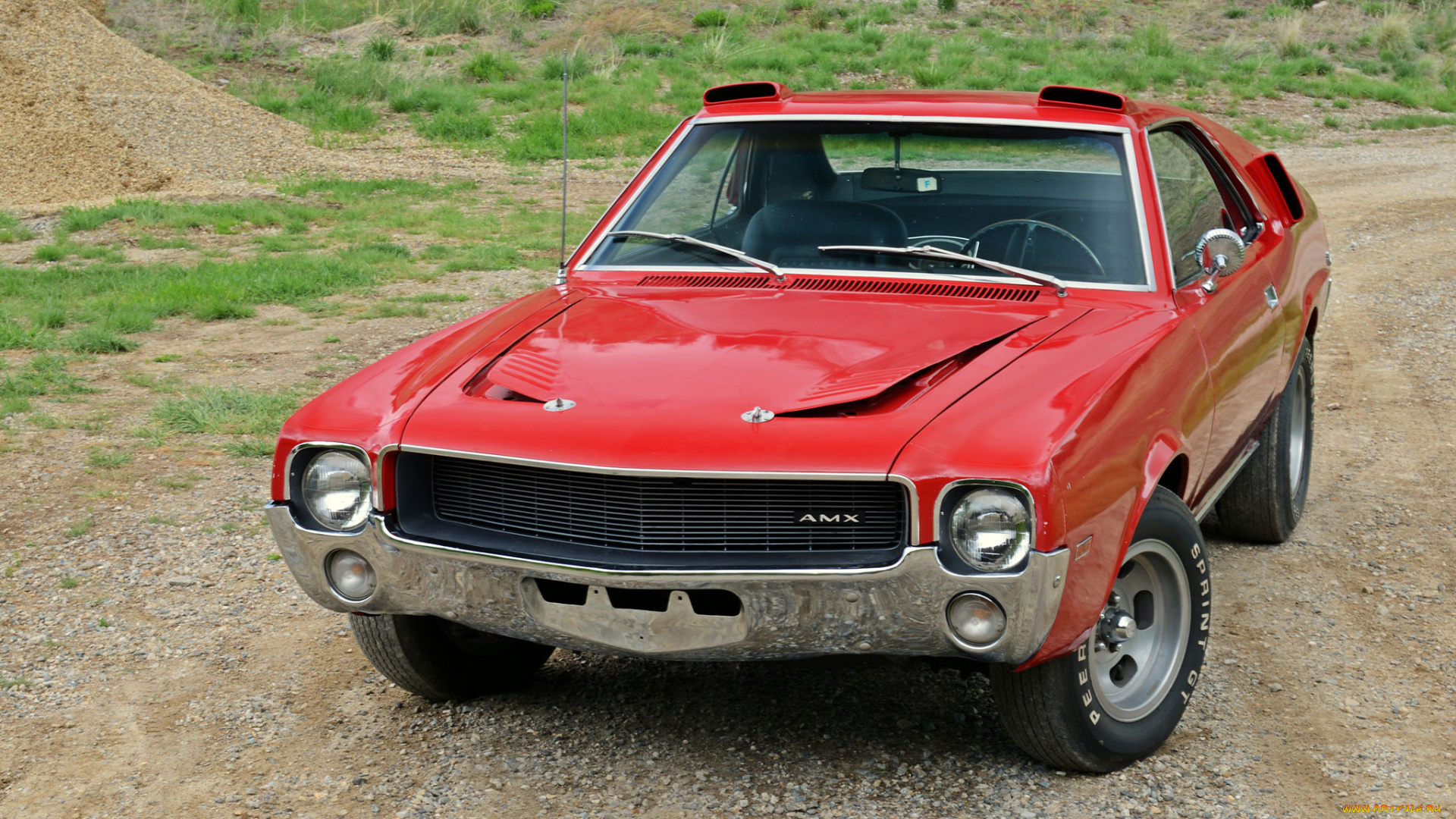 1968-amc-amx-von-piranha, автомобили, amc