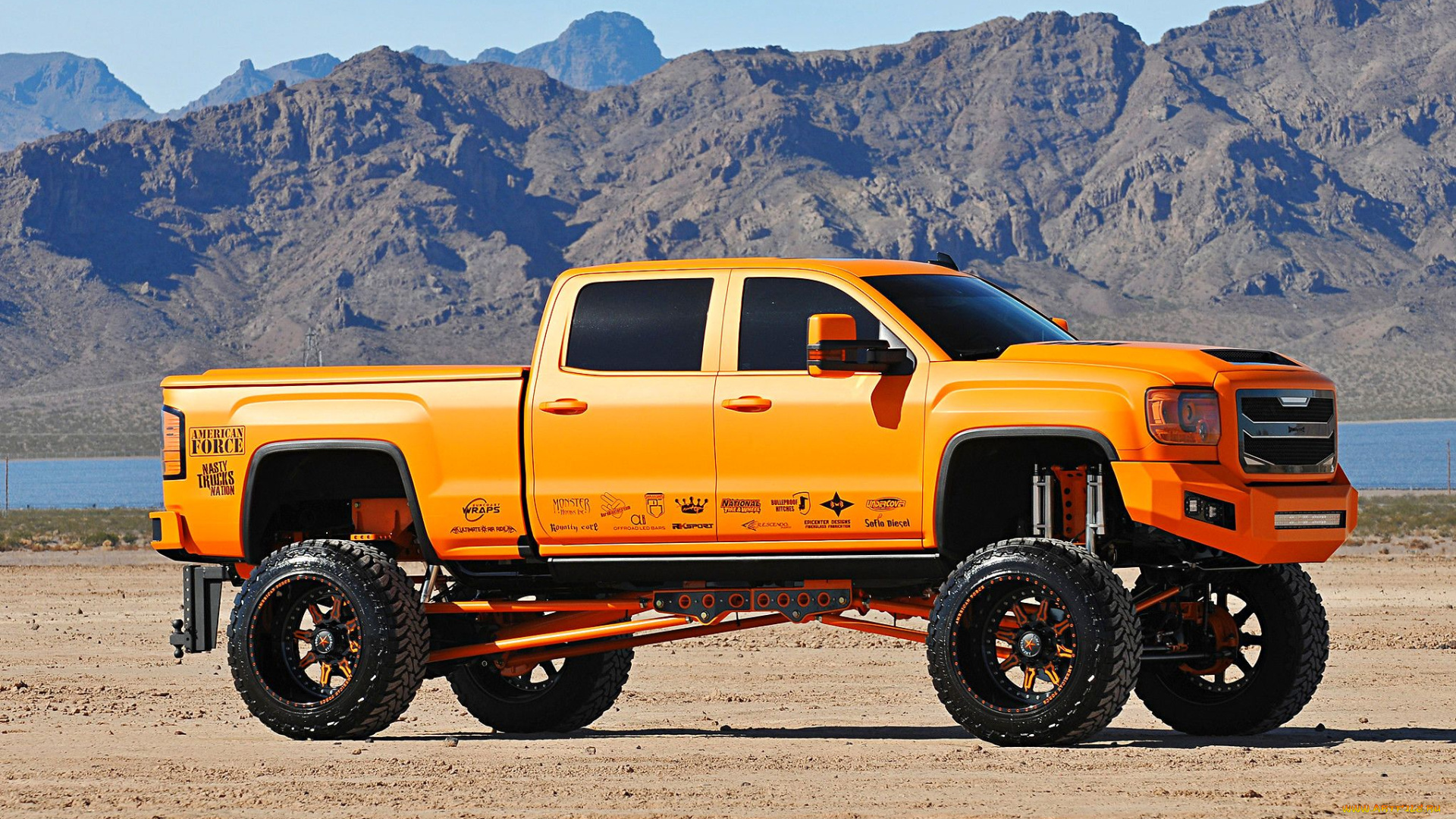 2016-gmc-denali-2500, автомобили, custom, pick-up, gmc