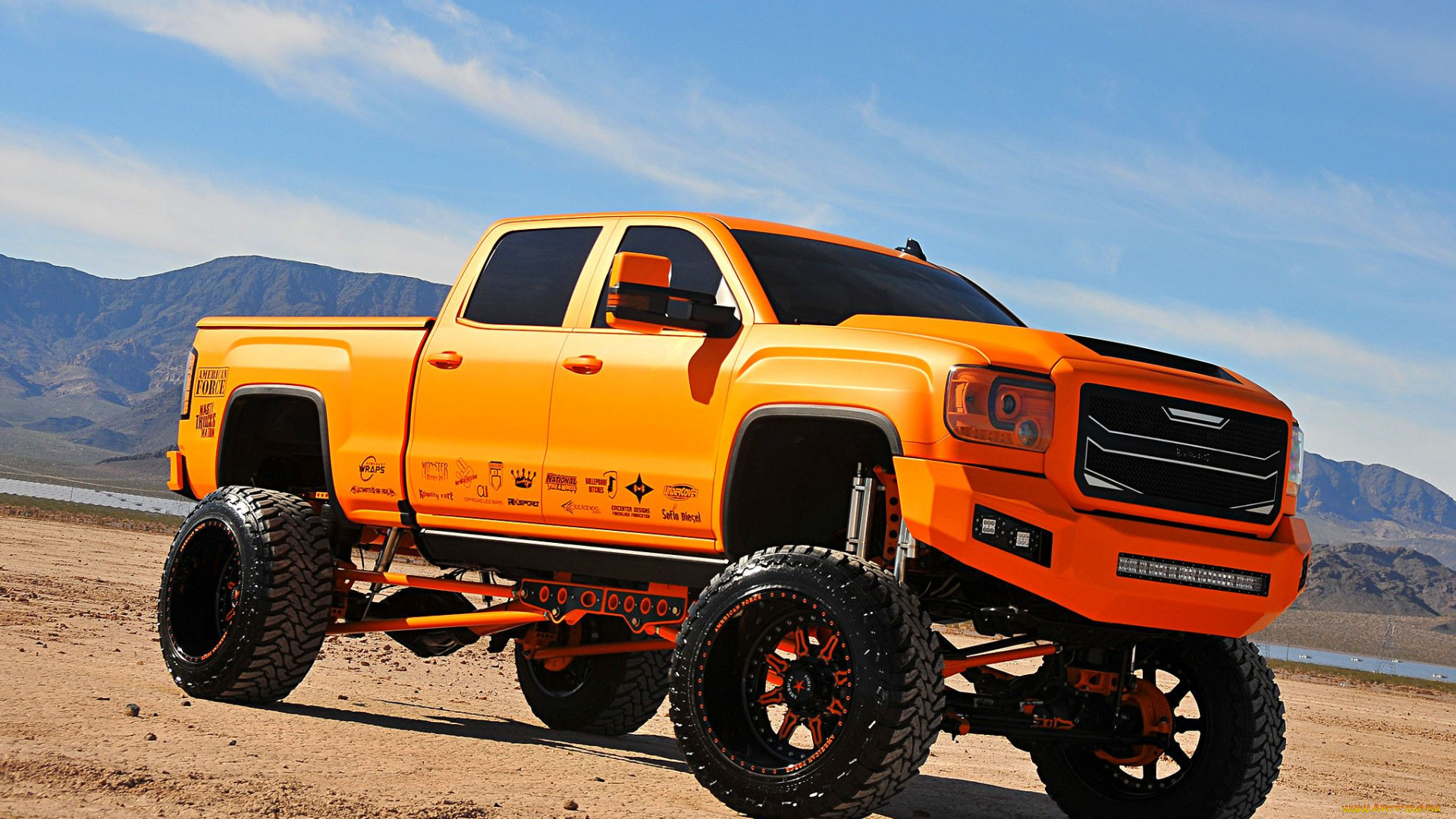 2016-gmc-denali-2500, автомобили, custom, pick-up, gmc