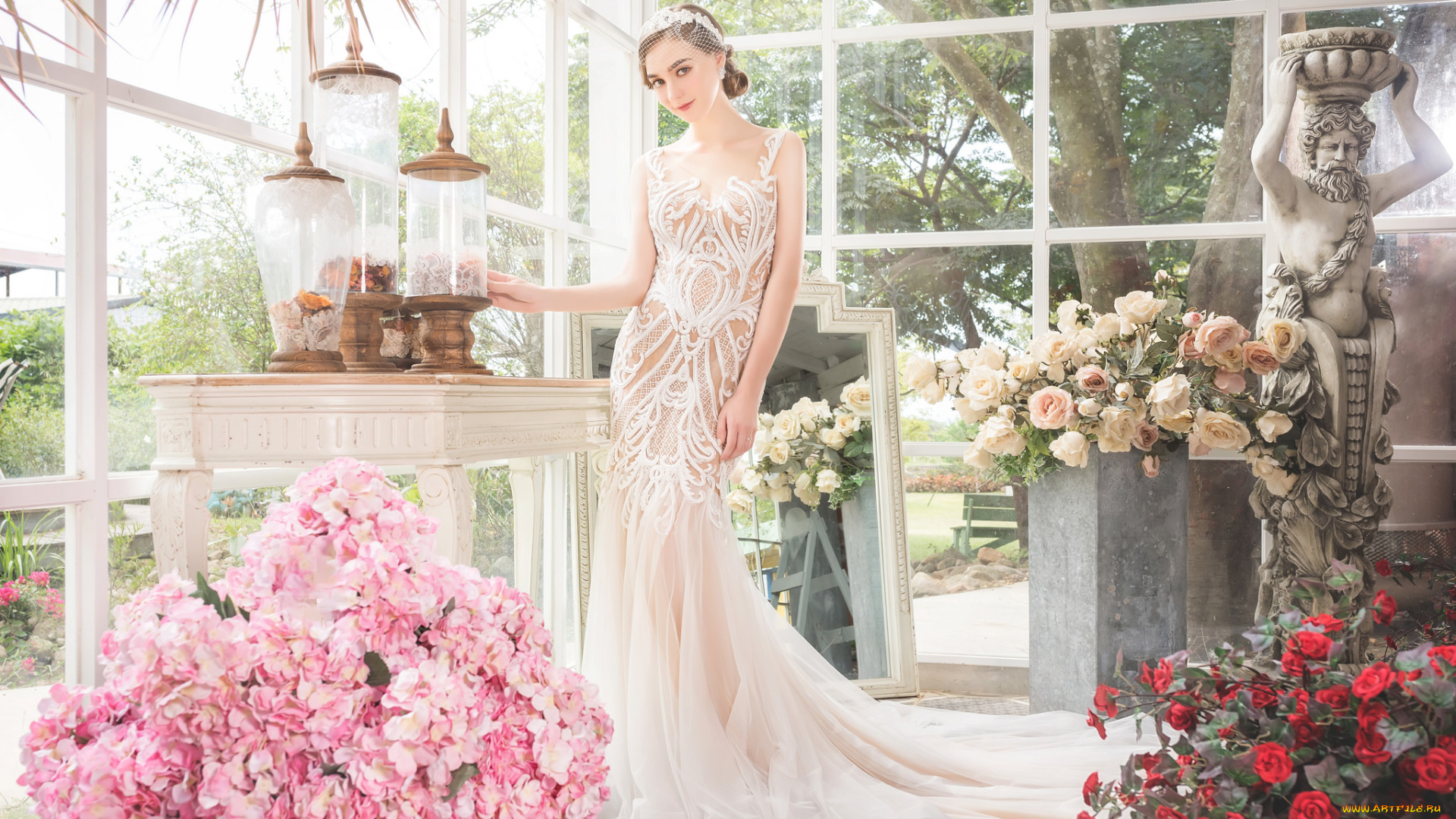 девушки, -unsort, , невесты, невеста, платье, праздник, свадьба, красотка