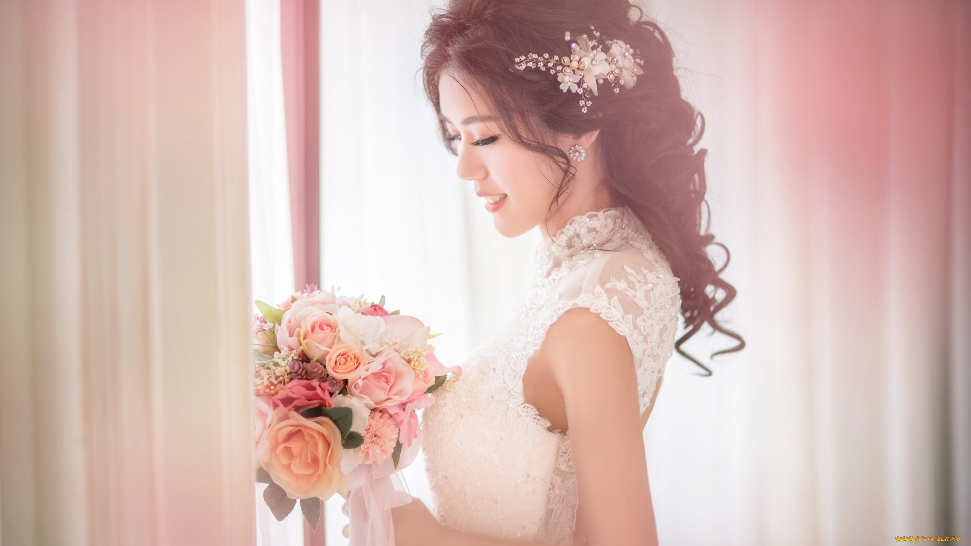 девушки, -unsort, , невесты, невеста, платье, праздник, свадьба, красотка