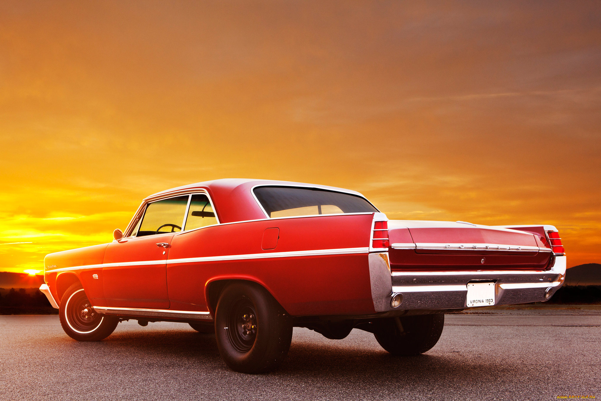 1963-pontiac-catalina, автомобили, pontiac