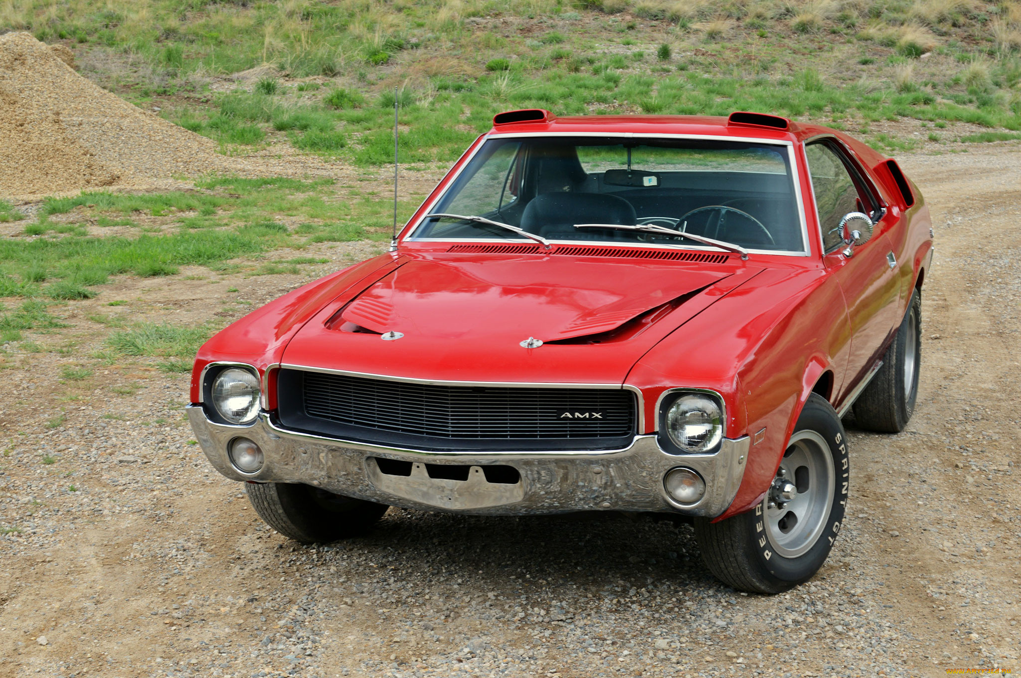 1968-amc-amx-von-piranha, автомобили, amc