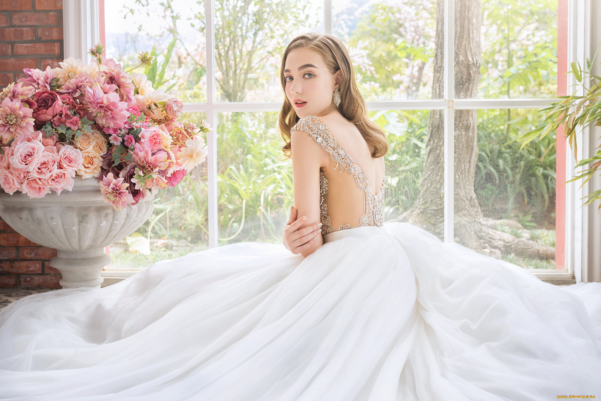 девушки, -unsort, , невесты, невеста, платье, праздник, свадьба, красотка