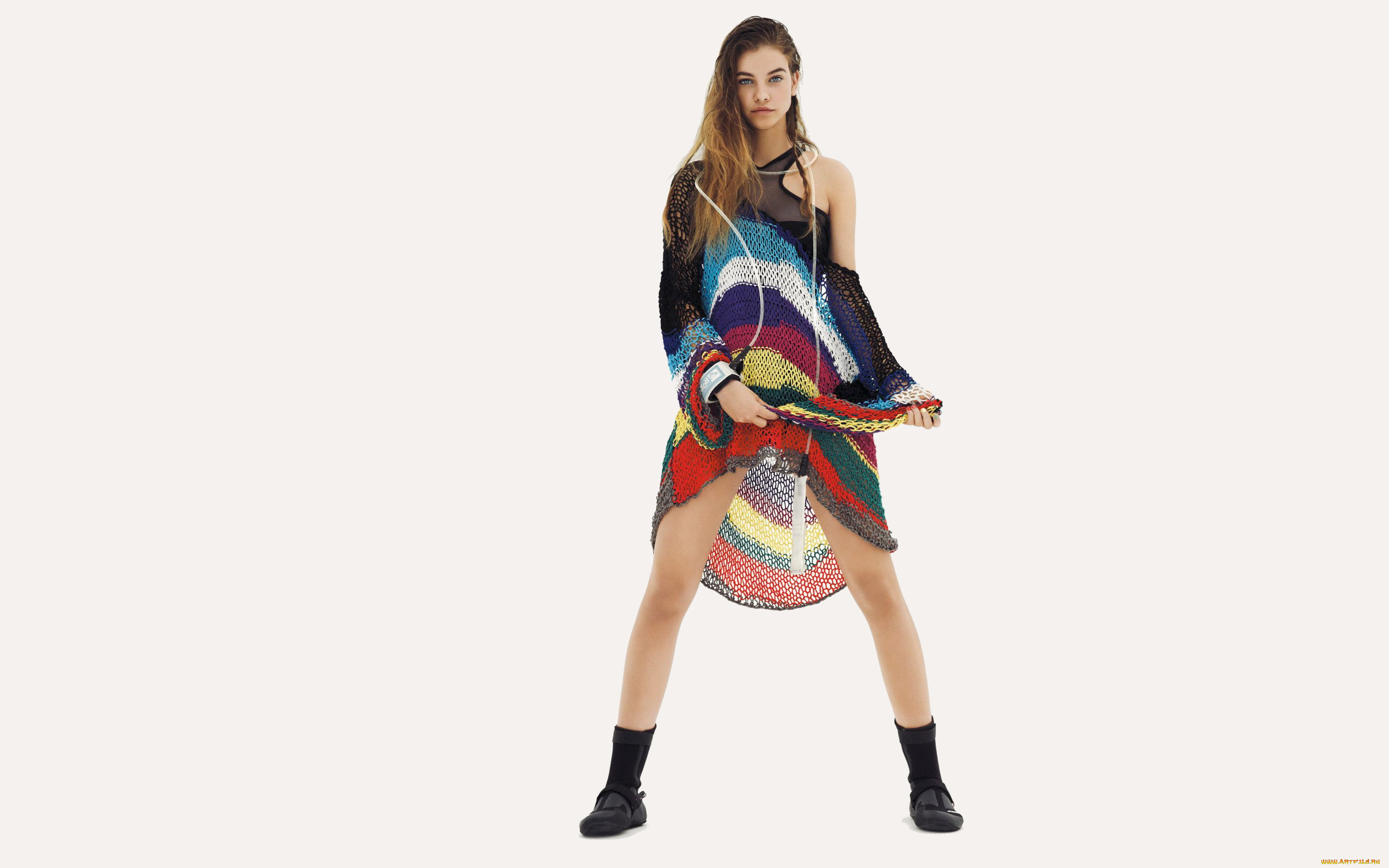 девушки, barbara, palvin, туника, сетка, модель