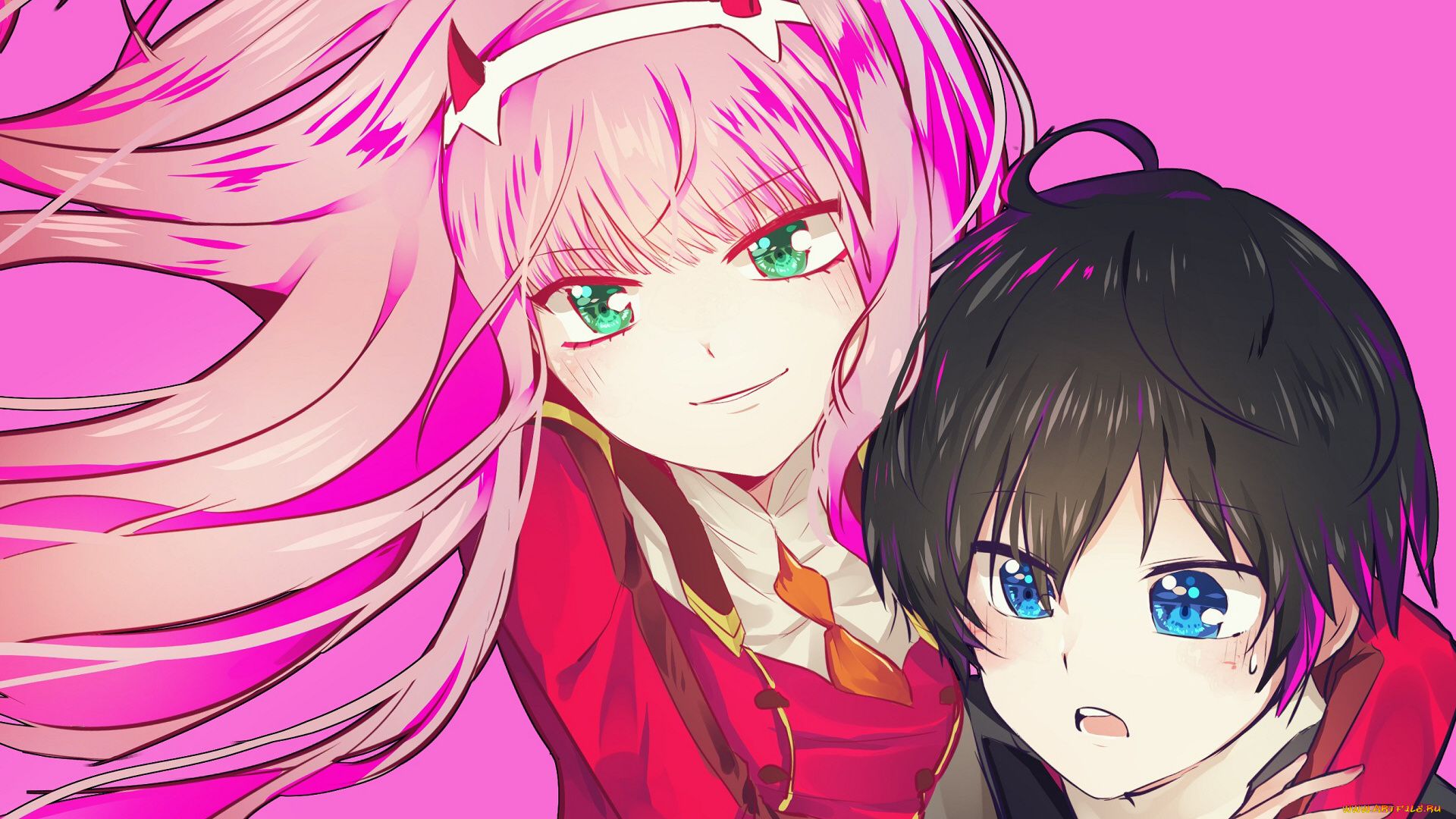 аниме, darling, in, the, frankxx, милый, во, франксе