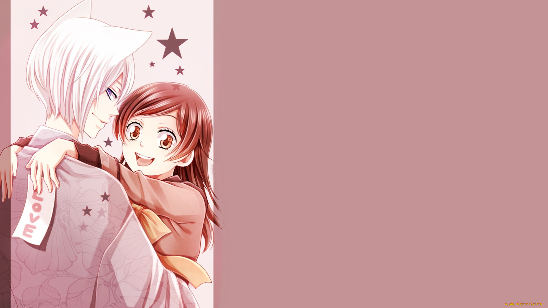 аниме, kamisama, hajimemashita, двое