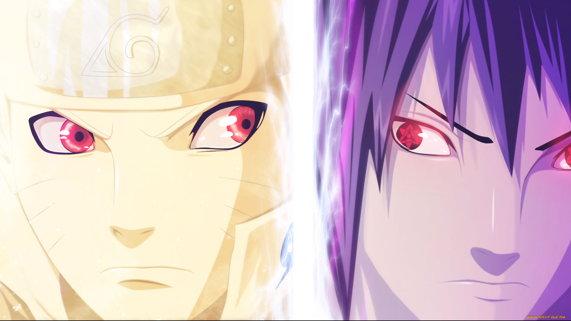 аниме, naruto, саске, наруто